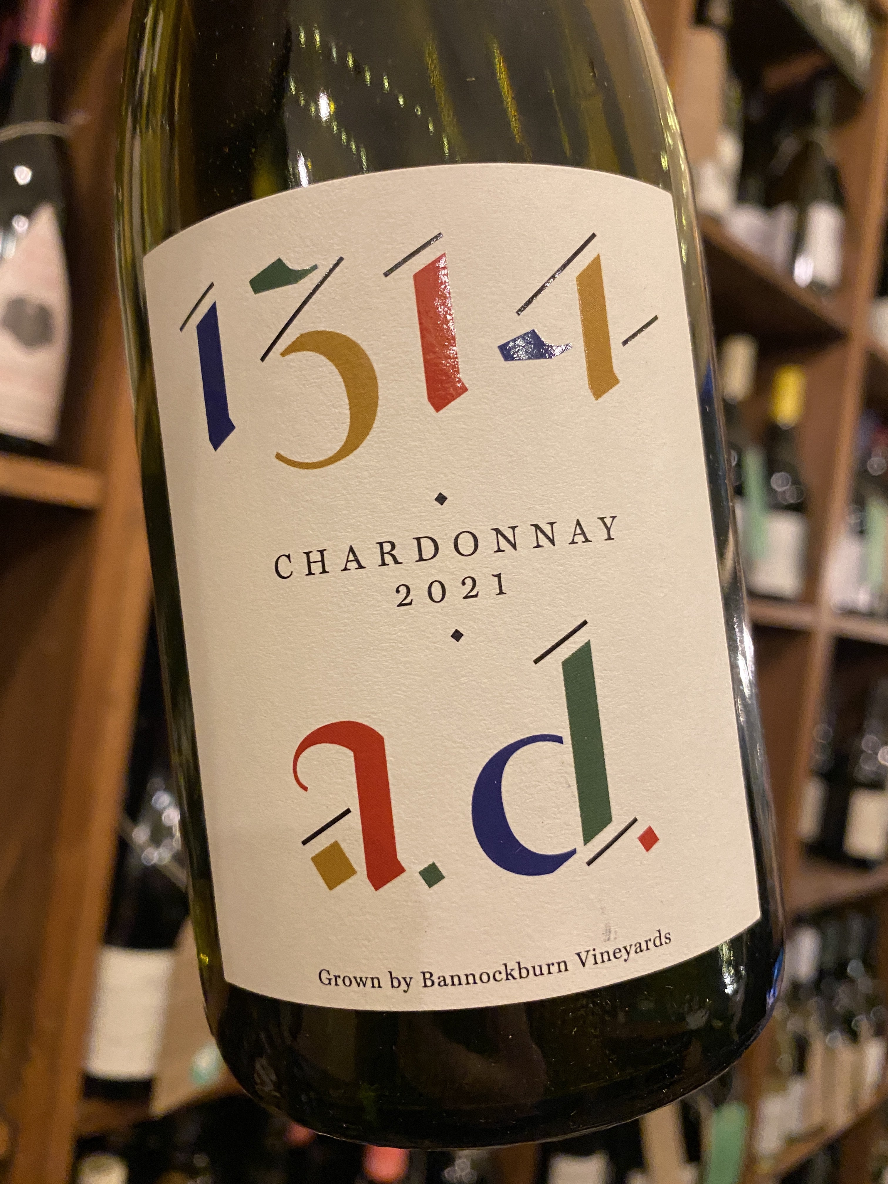 Bannockburn Vineyards 1314AD Chardonnay 2021 75cl
