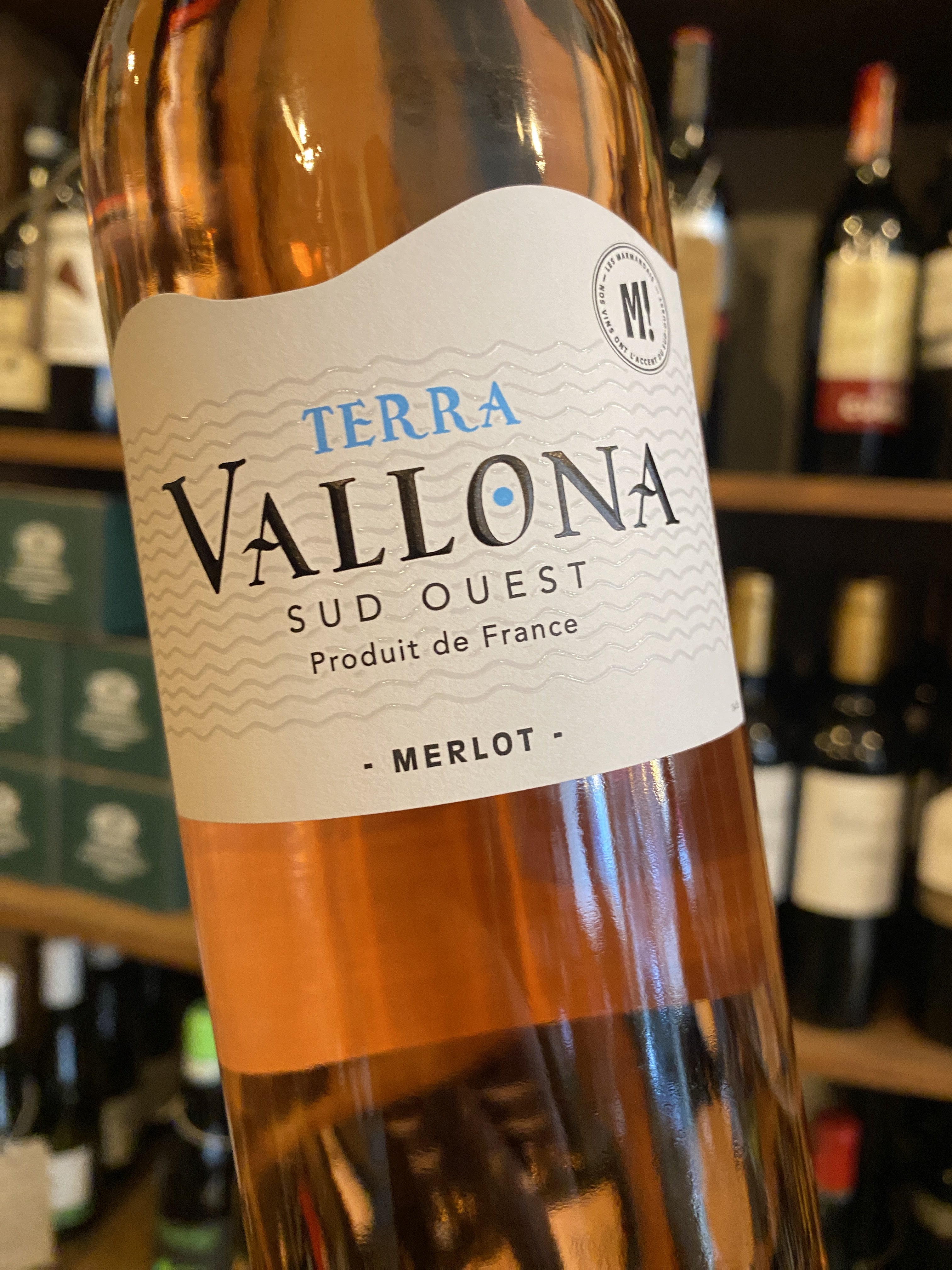 Terra Vallona Merlot Rose 2021 75cl