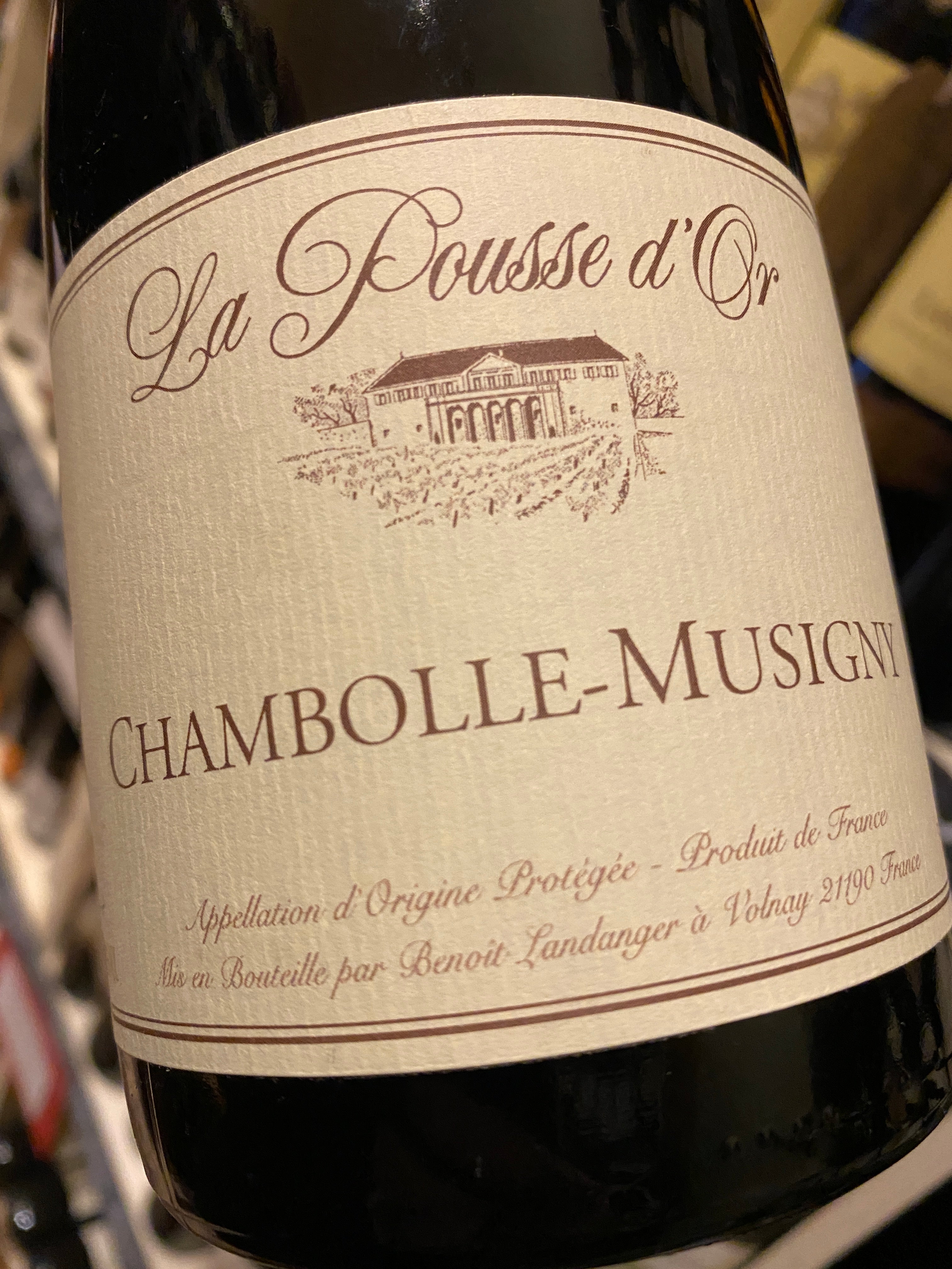 Domaine Pousse d'Or Chambolle Musigny 2014 75cl