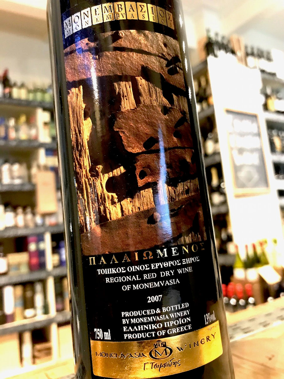 Monemvasia Monemvasios Red 2007 75cl