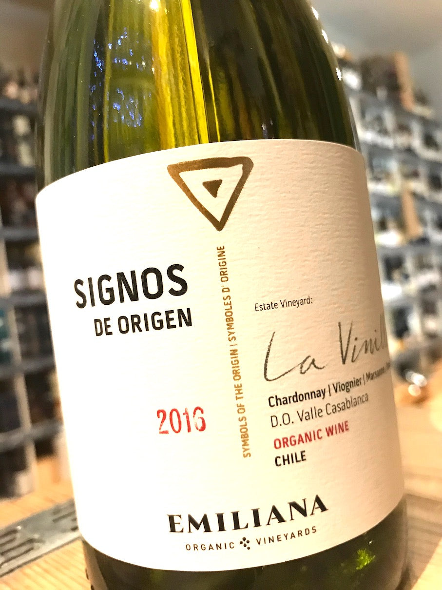 Emiliana Signos de Origen 'La Vanilla' Chardonnay Viognier Marsanne Roussanne 2015/16