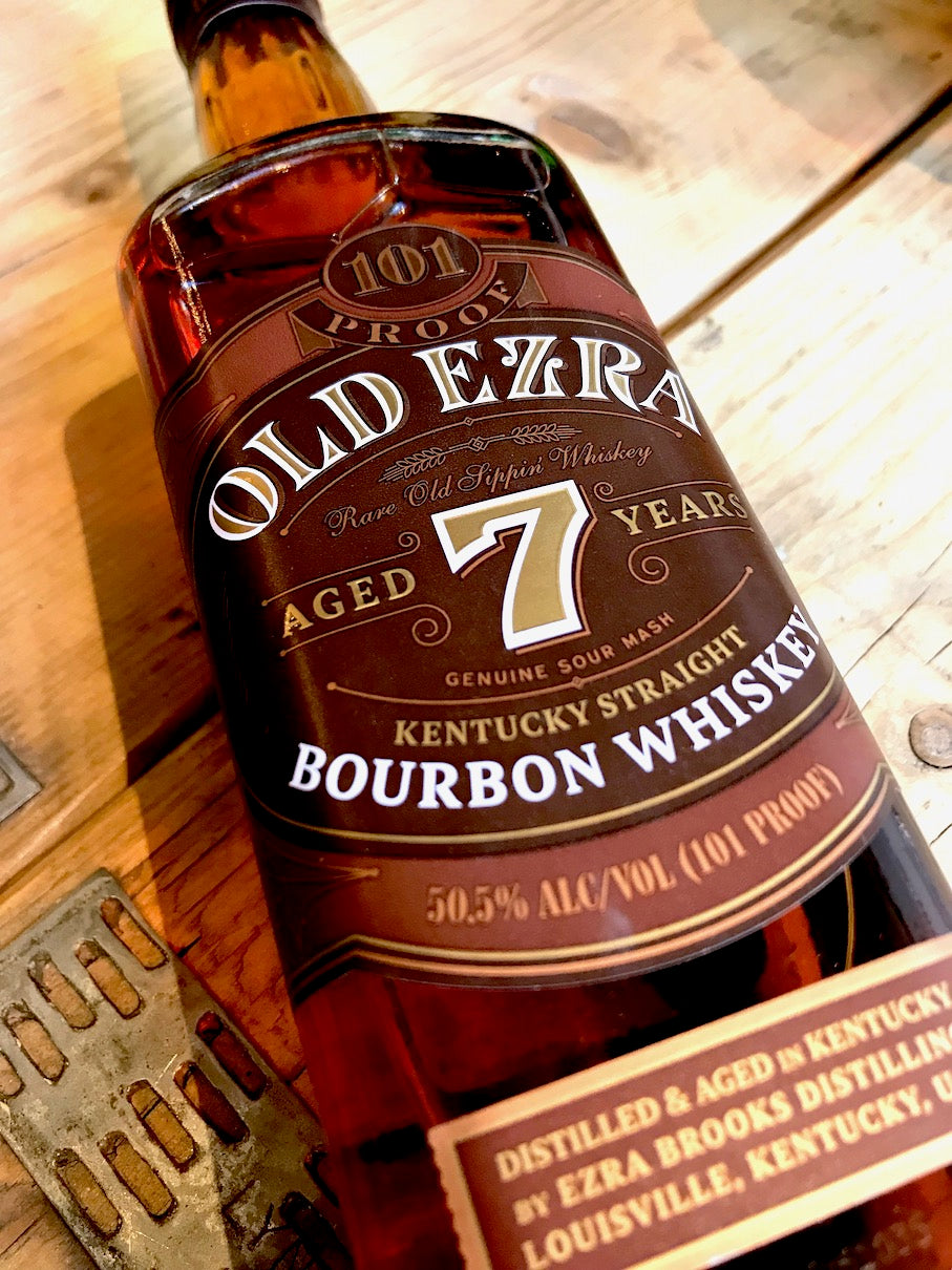 Old Ezra 7 Year Old Bourbon Whiskey 70cl