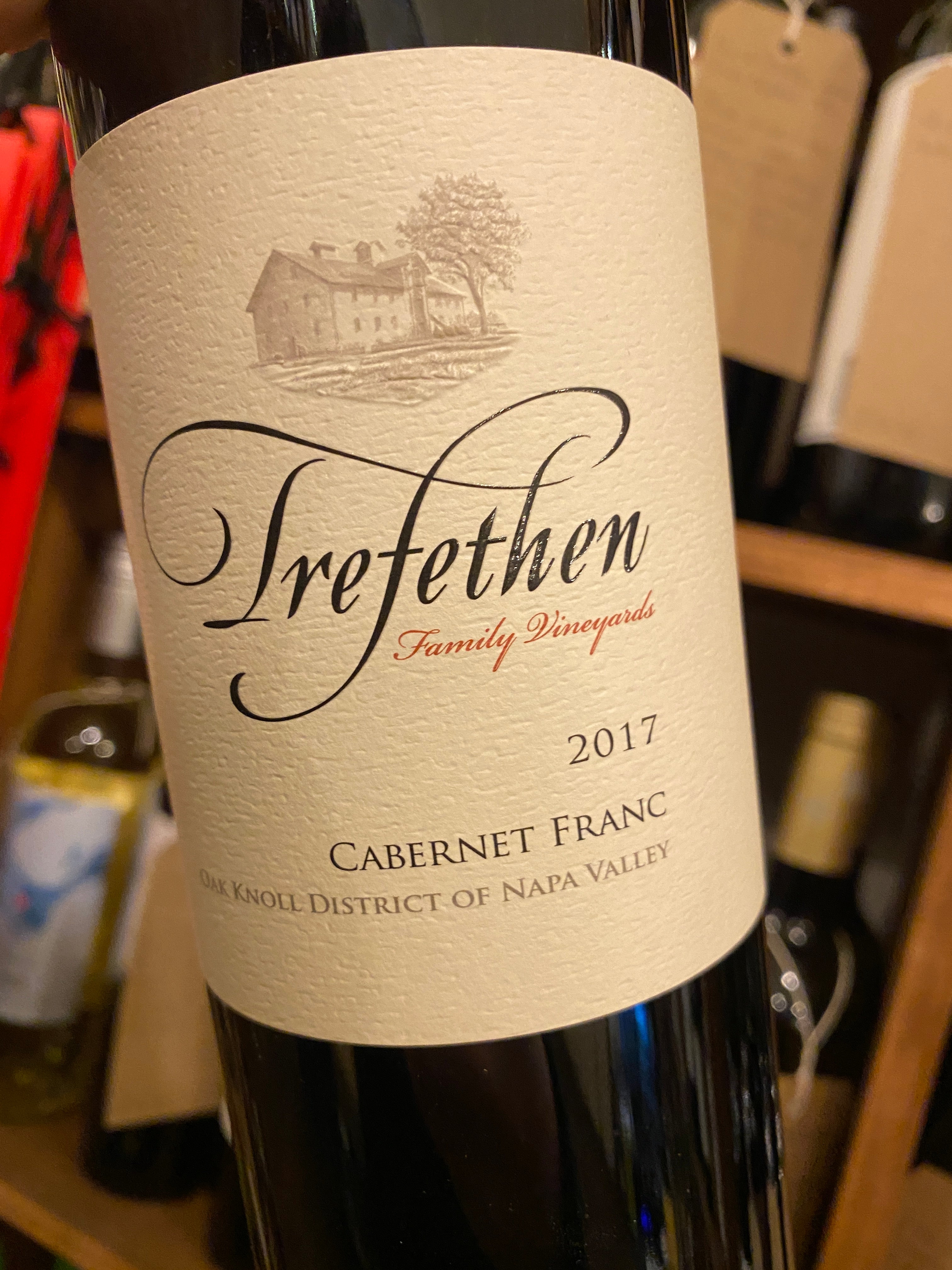 Trefethen Family Vineyards Cabernet Franc 2017 75cl
