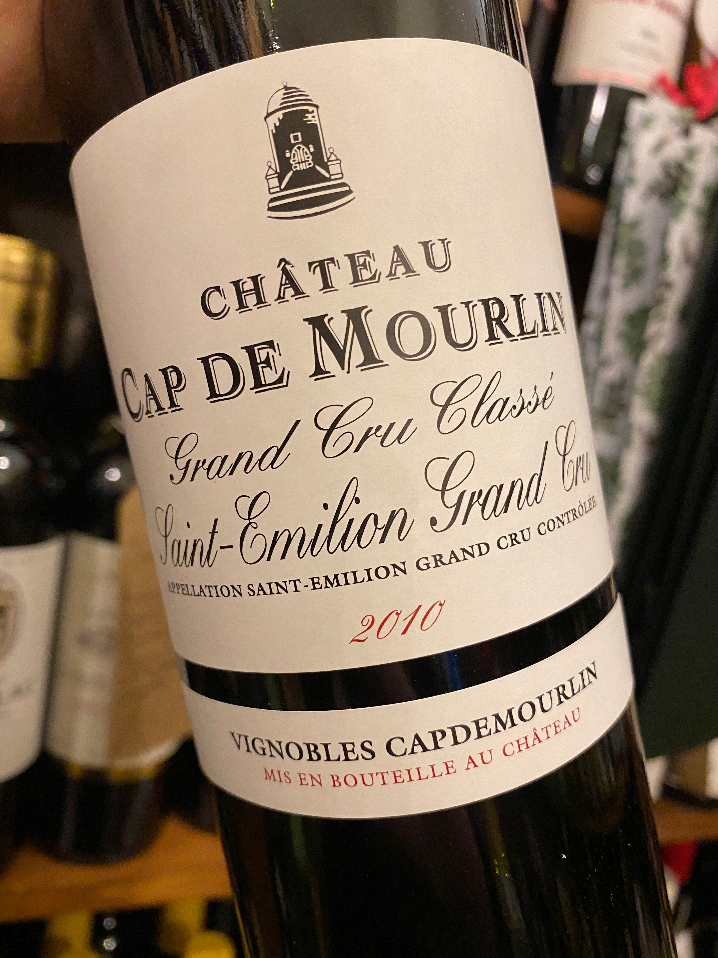 Chateau Cap de Mourlin 2010 75cl