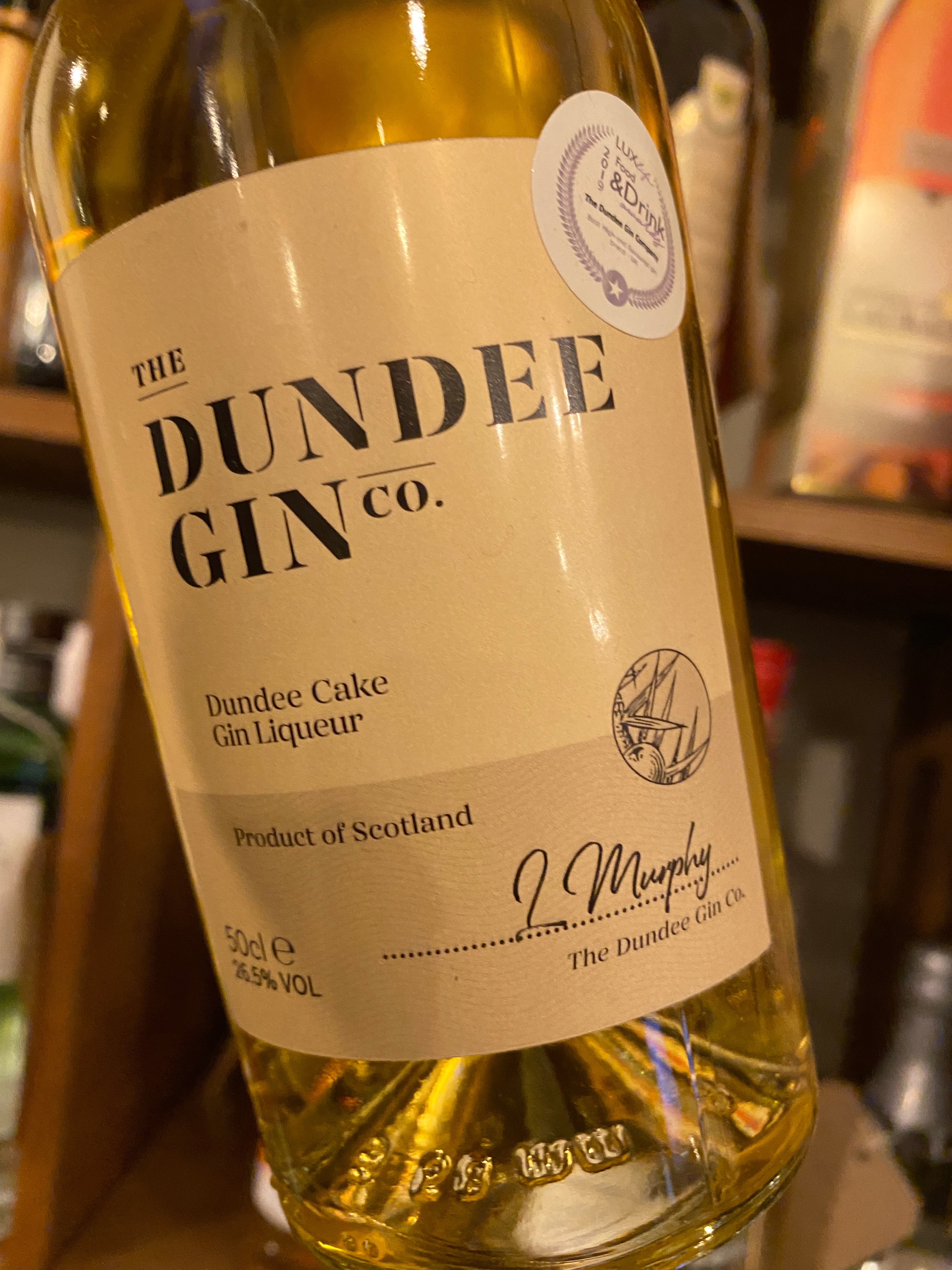 Dundee Gin Company Dundee Cake Gin Liqueur 50cl