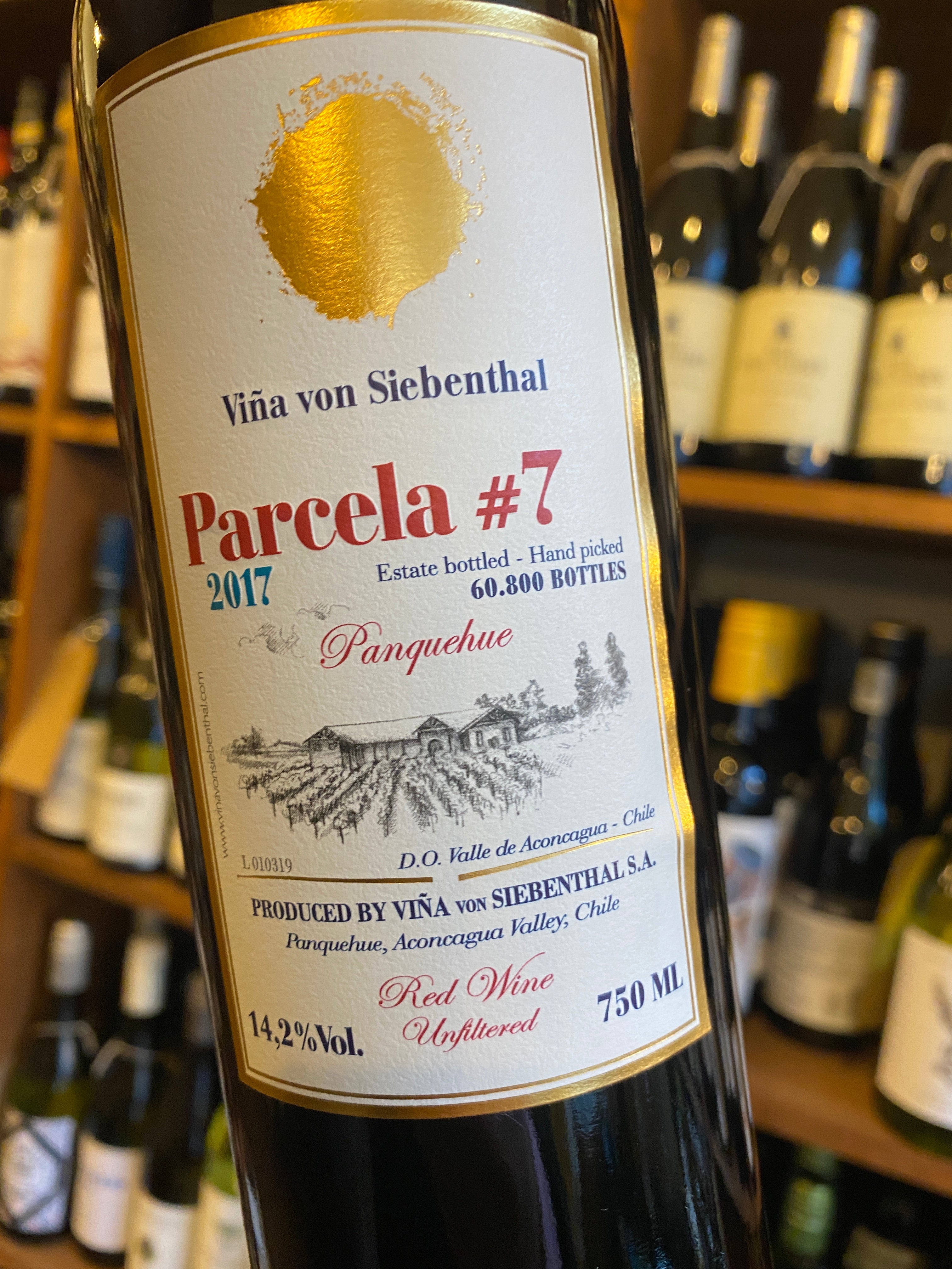 Vina von Siebenthal Parcela #7 2017 75cl