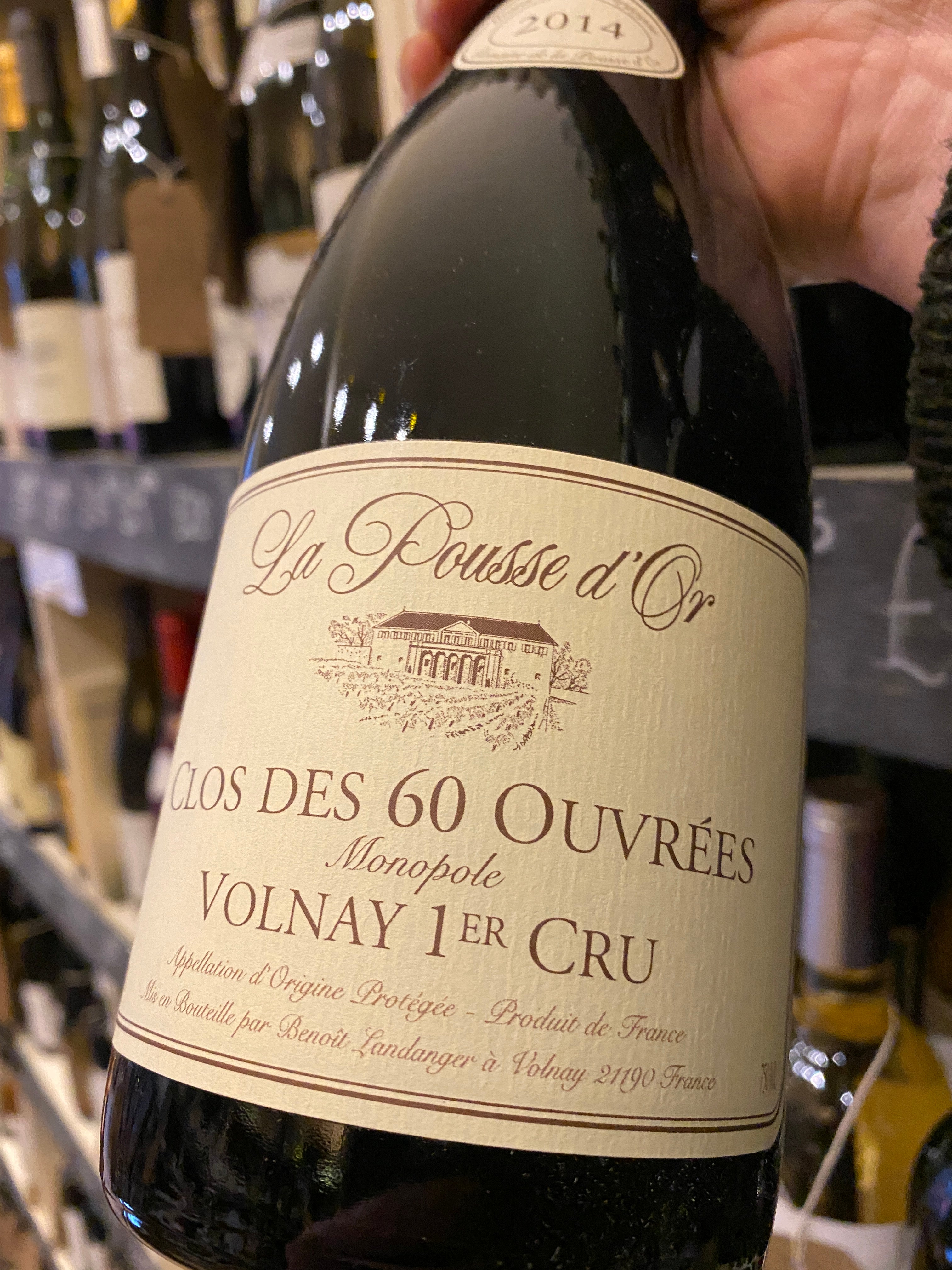 Domaine Pousse d'Or Volnay 1er Cru En Caillerets Clos 60 Ouvrees 2014 75cl