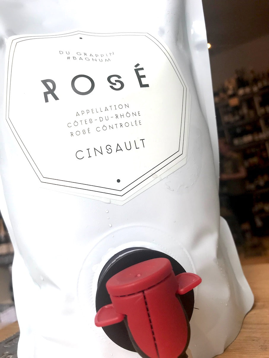 Rose du Grappin Bagnum Cotes du Rhone Cinsault 2018 150cl