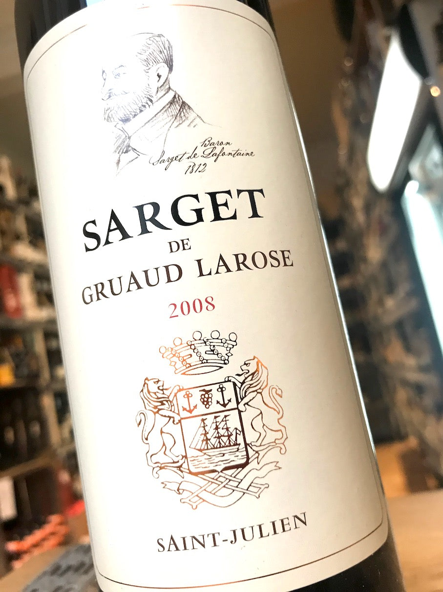 Sarget de Gruaud Larose 2008 75cl