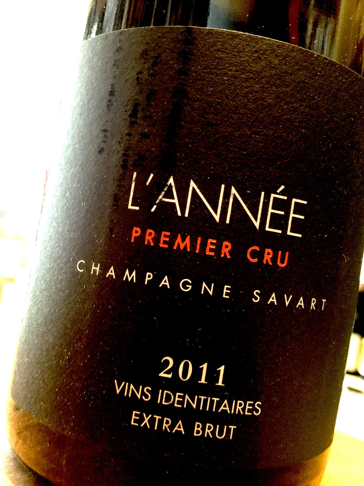 Champagne Savart L'Annee 2011 75cl