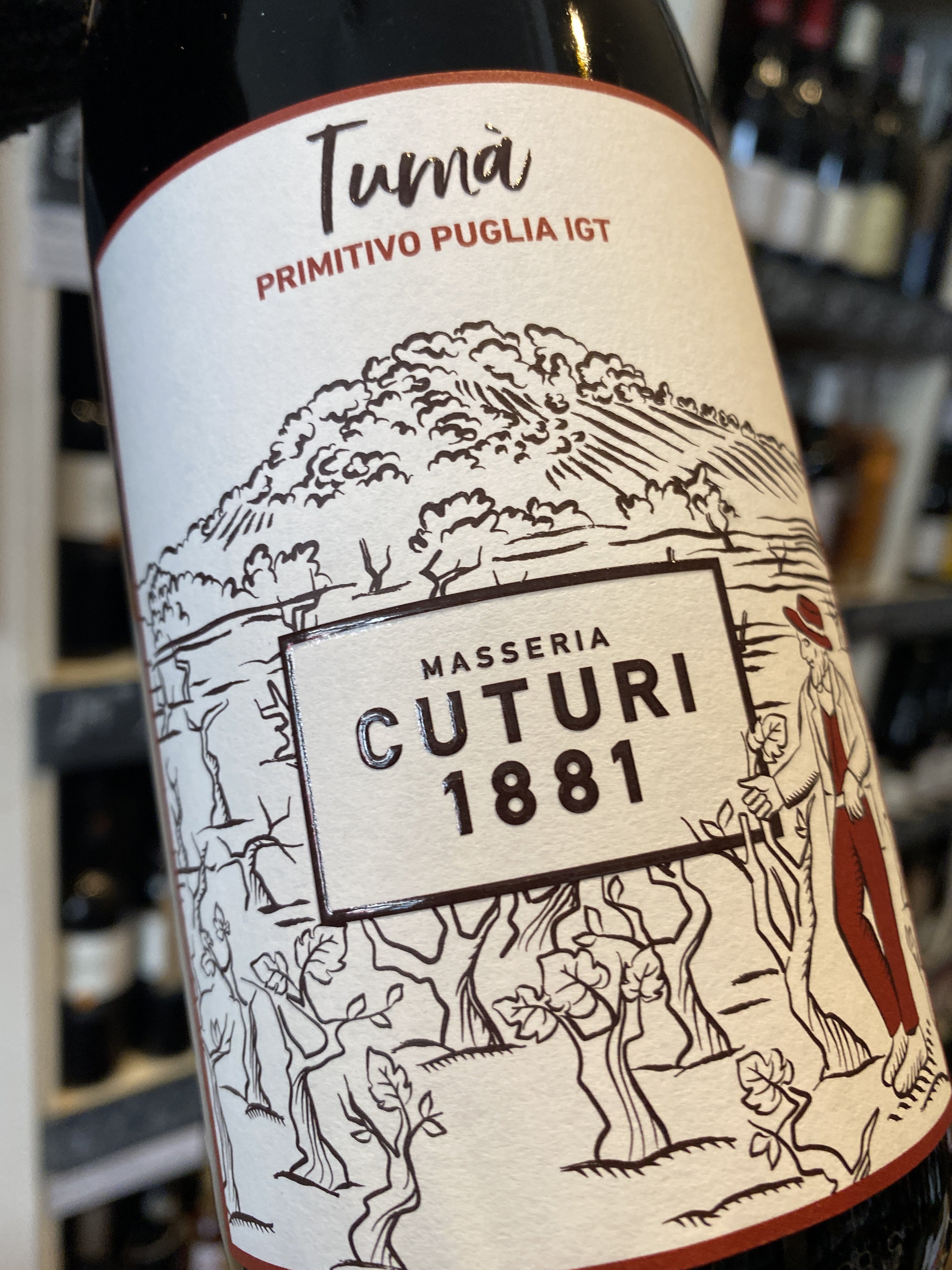 Masseria Cuturi Tuma Primitivo 2018 75cl