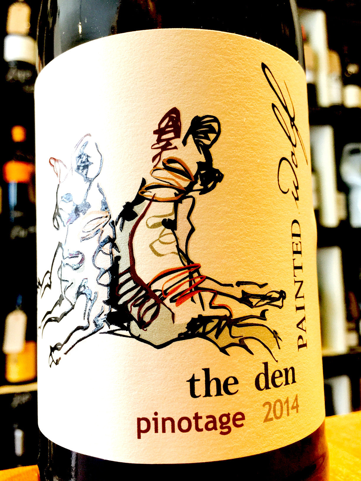 Painted Wolf The Den Pinotage 2015 75cl