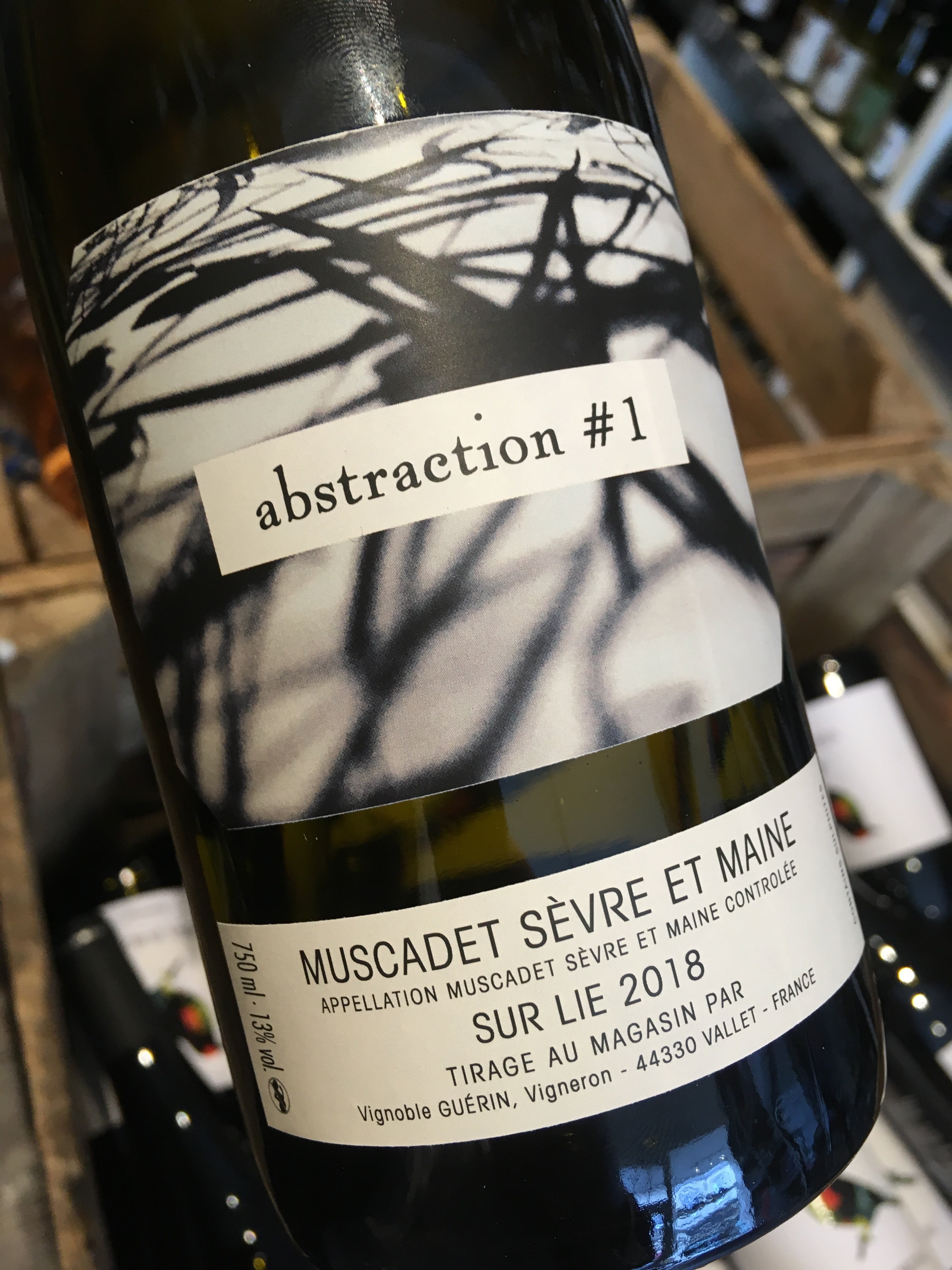 Philippe Guerin Muscadet Sevre et Main sur lie 'Abstraction' 2018 75cl