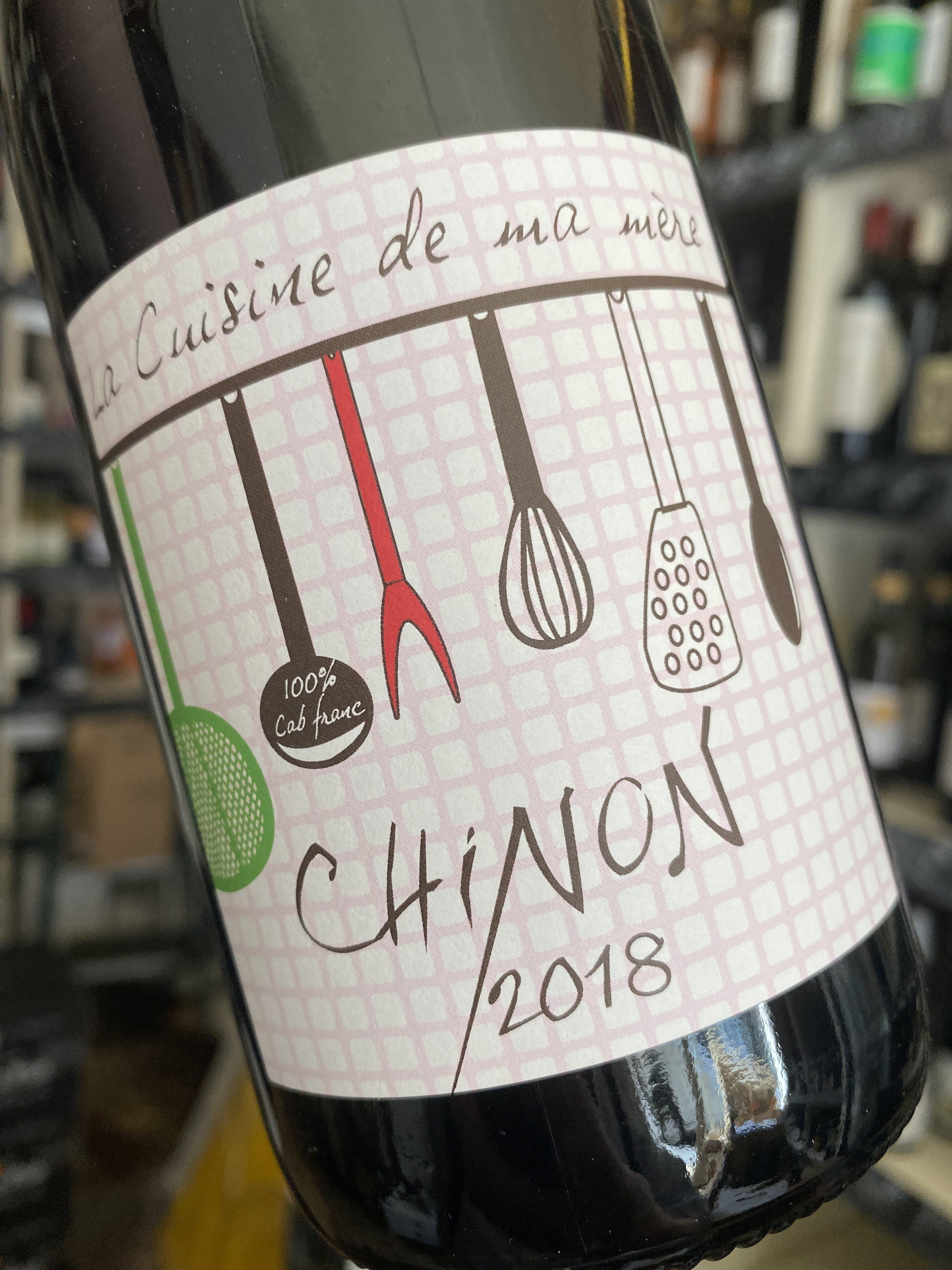 Domaine Grosbois Chinon Rouge 'Cuisine de ma mere' 2021 75cl