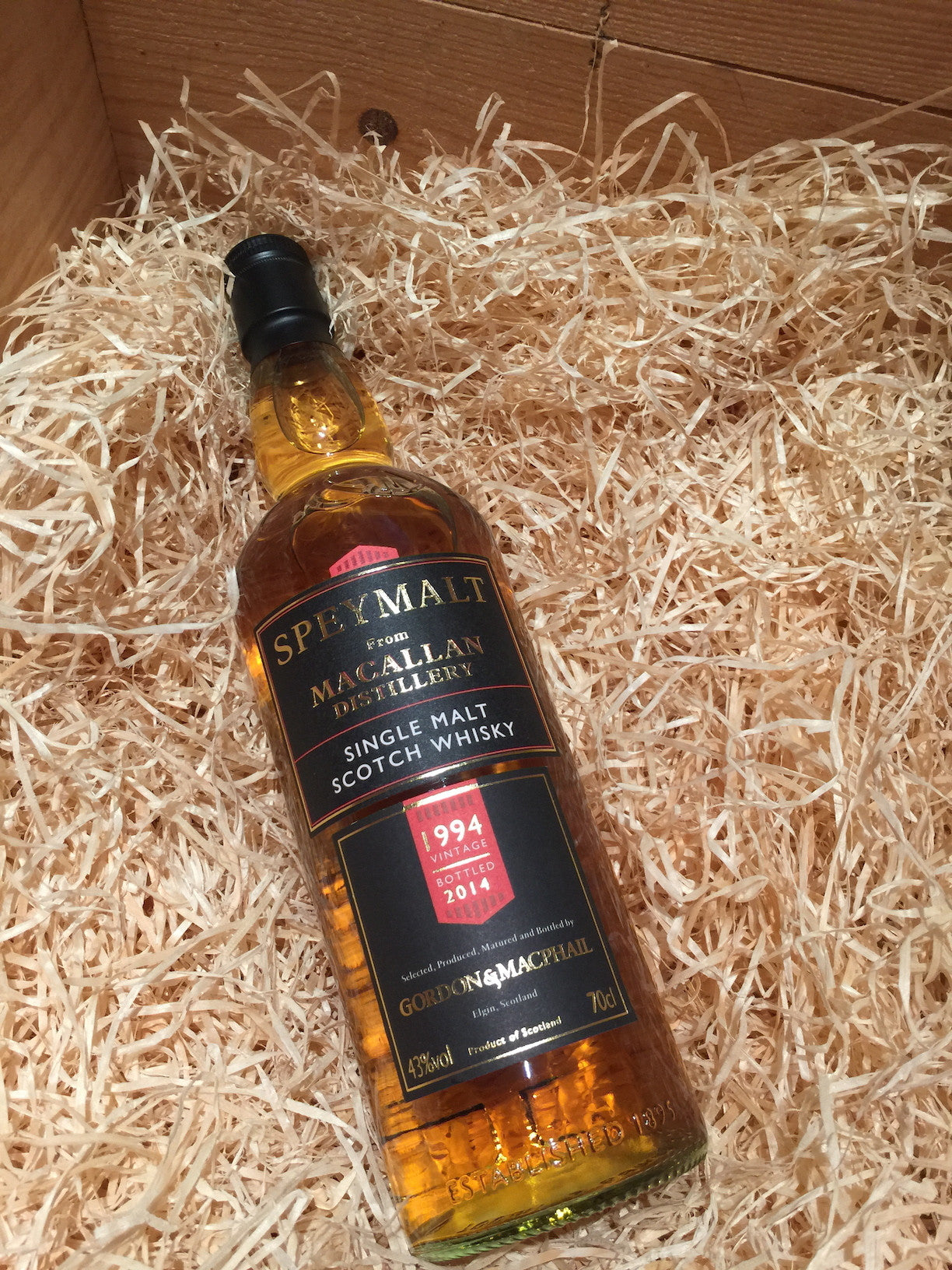 Speymalt from Macallan Gordon & Macphail 1994 70cl