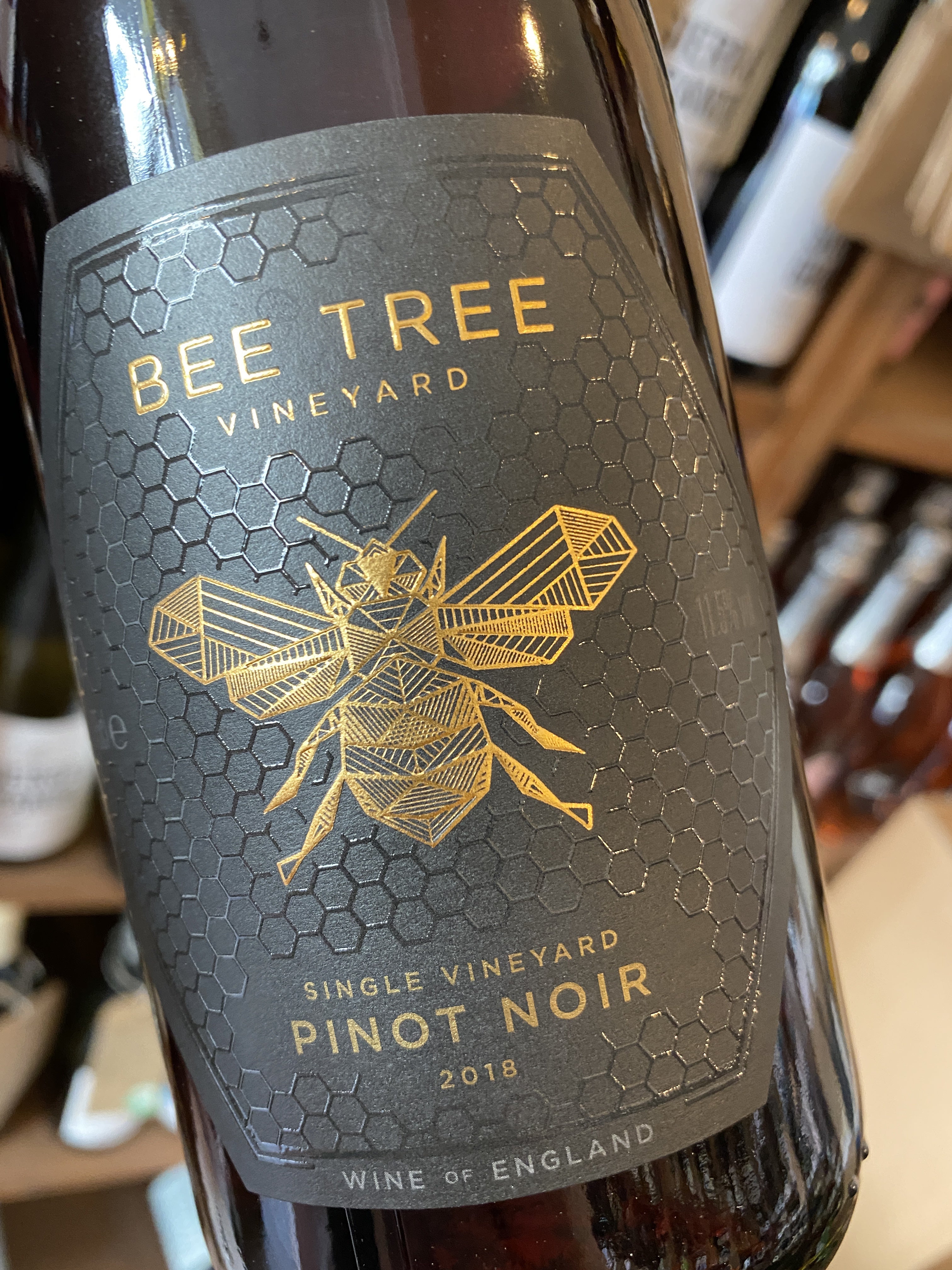 Bee Tree Single Vineyard Pinot Noir 2018 75cl