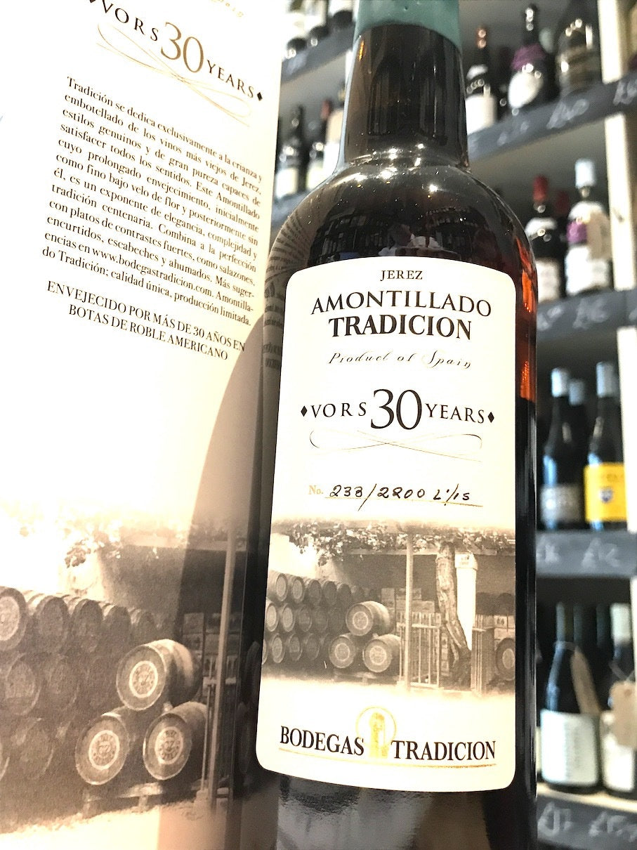 Bodegas Tradicion Amontillado Tradicion VORS 30 Year 75cl