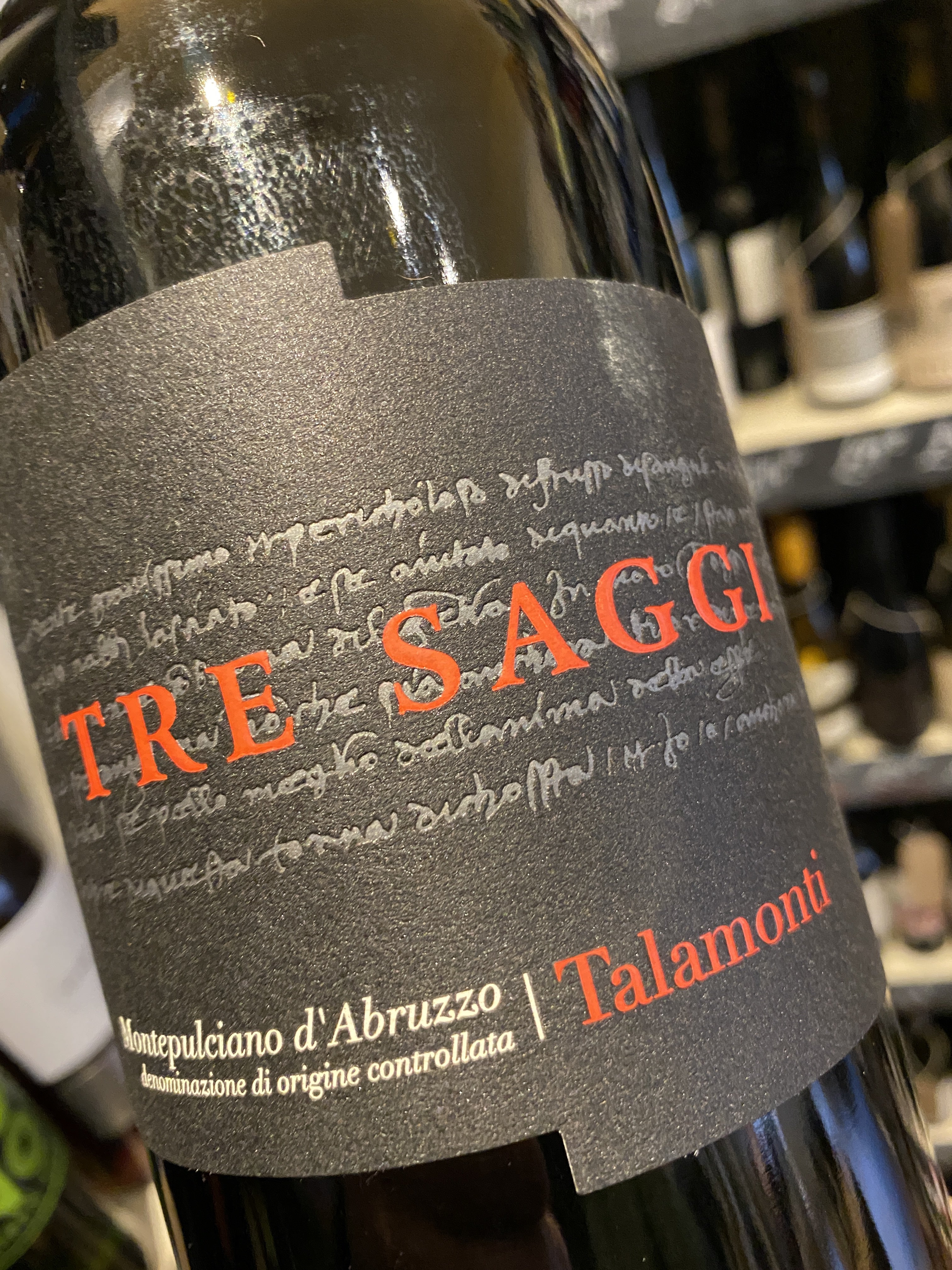 Talamonti Montepulciano d'Abruzzo Tre Saggi 2015 150cl