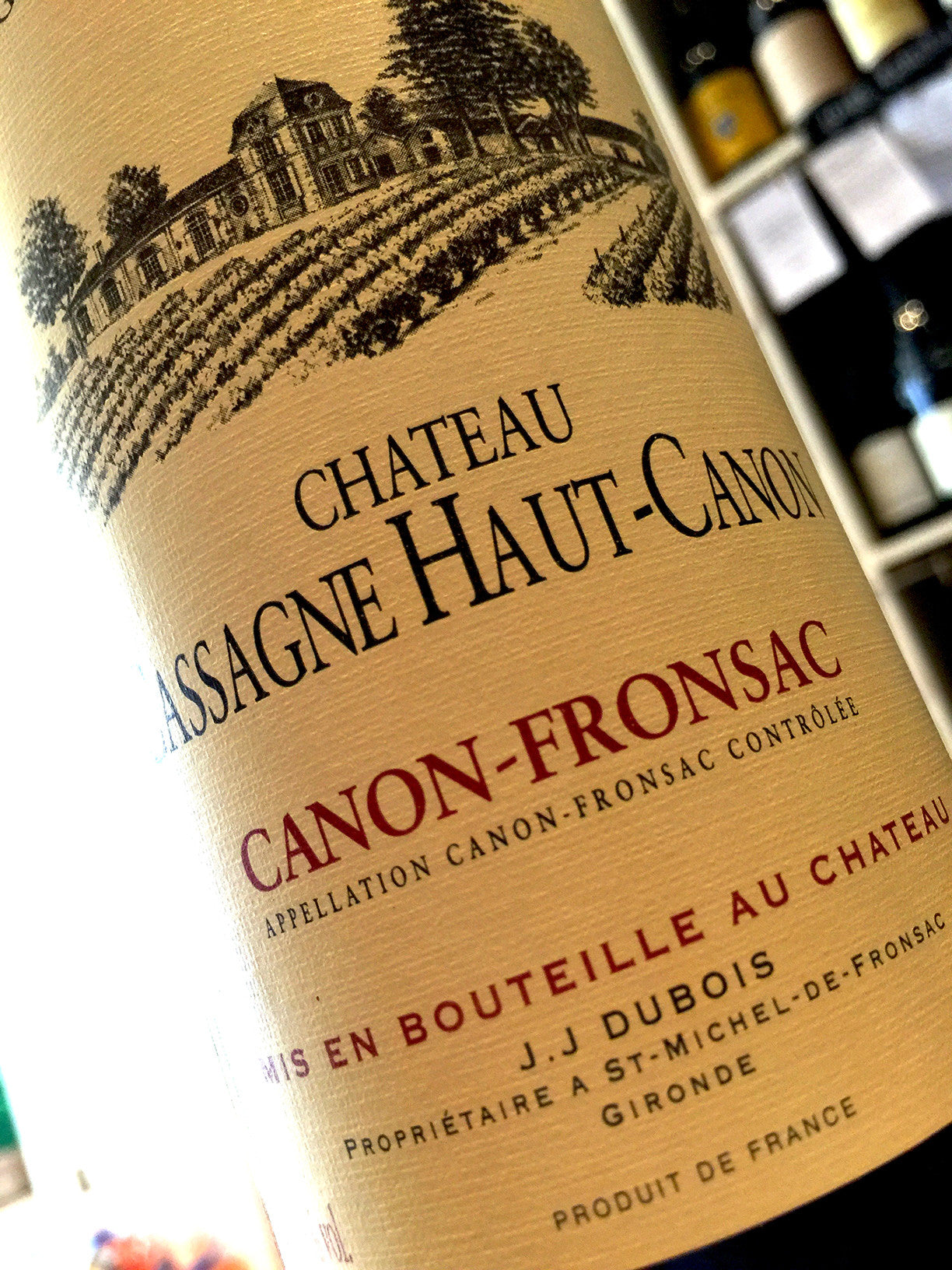Chateau Cassagne Haut-Canon 2011 75cl