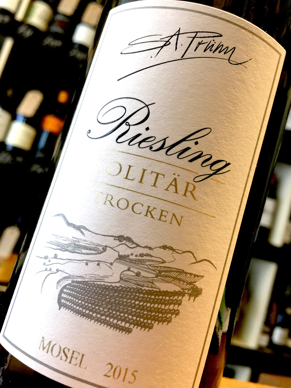 S A Prum Solitar Riesling Trocken 2015