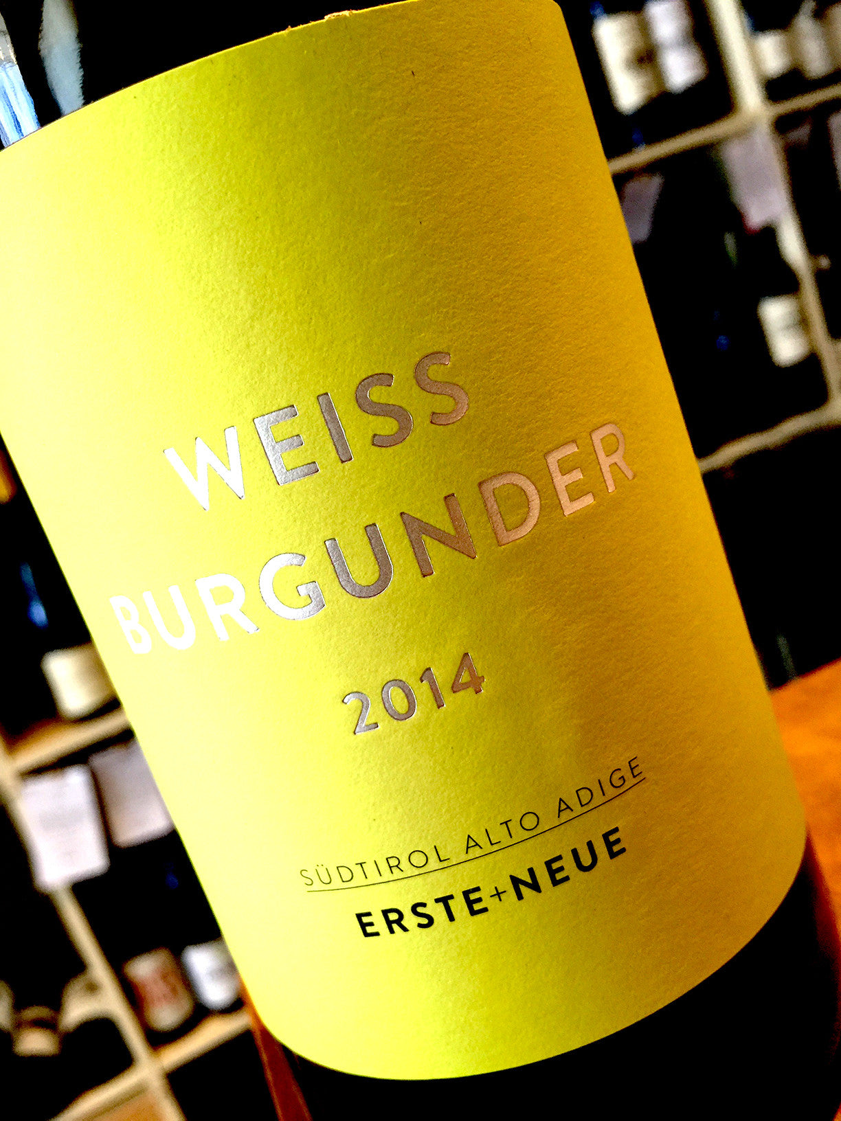 Erste & Neue Weissburgunder 2014 75cl