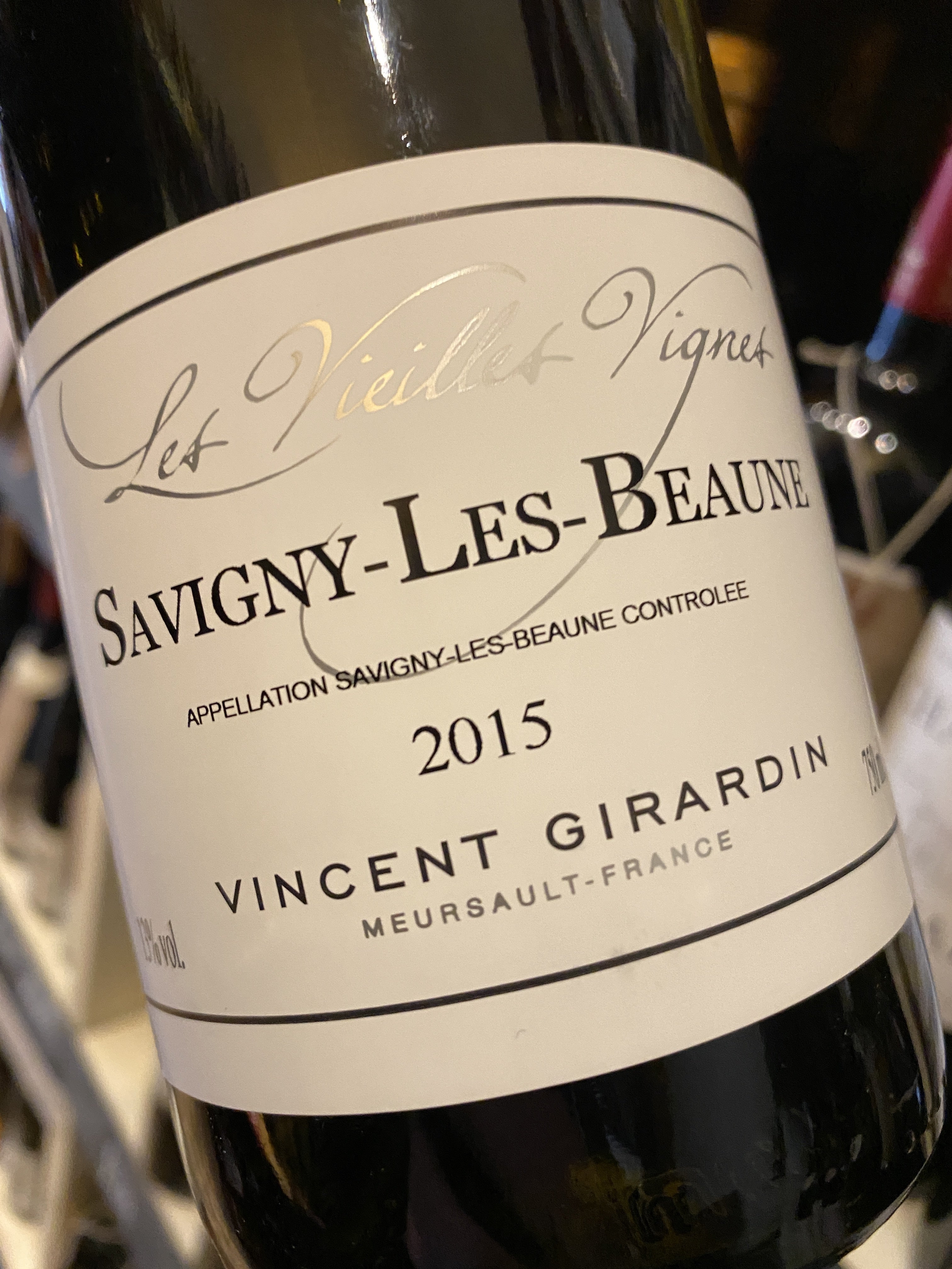 Vincent Girardin Savigny les Beaune Vielles Vignes Blanc 2020 75cl