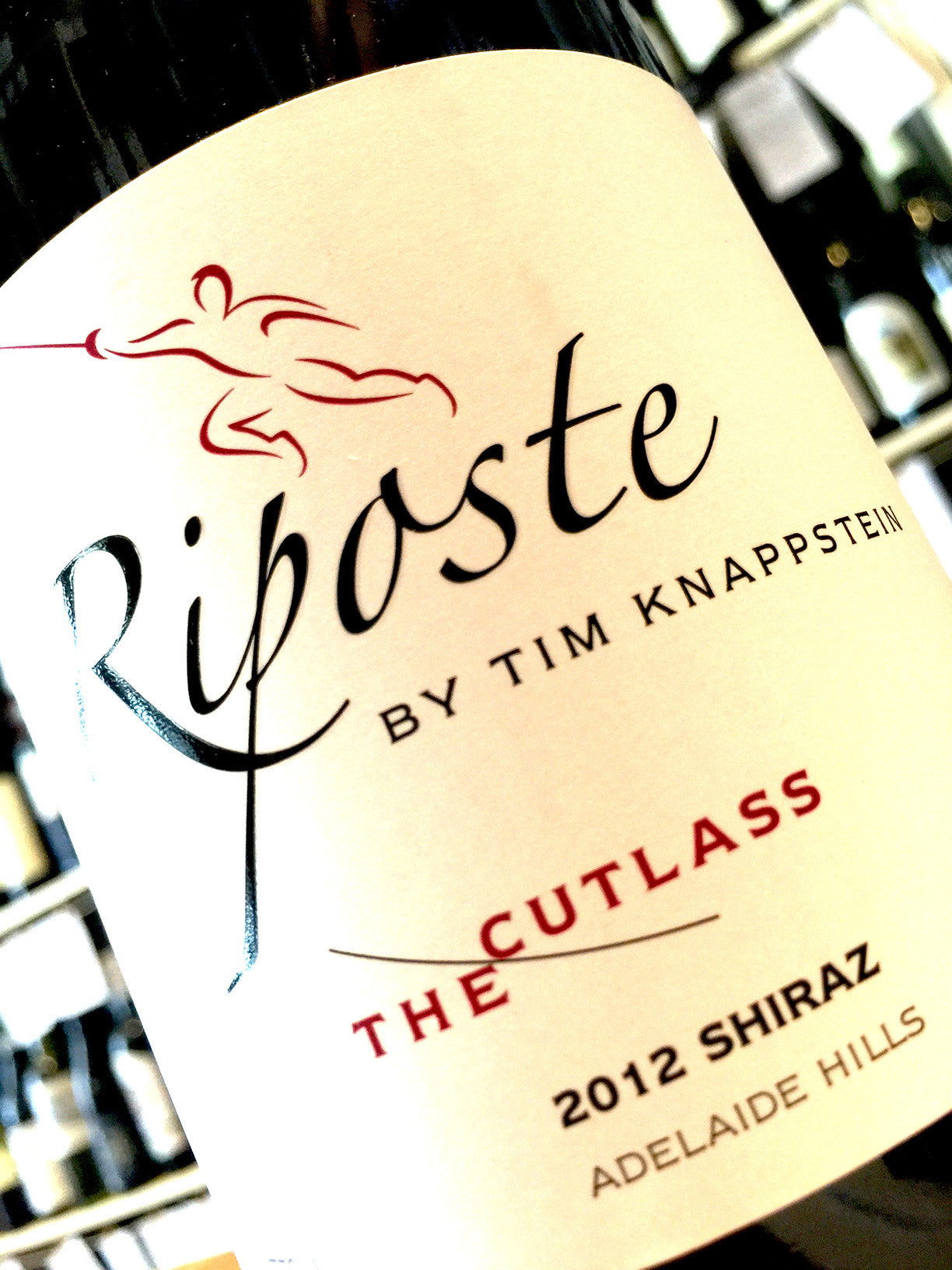 Riposte by Tim Knappstein Cutlass Shiraz 2012 75cl