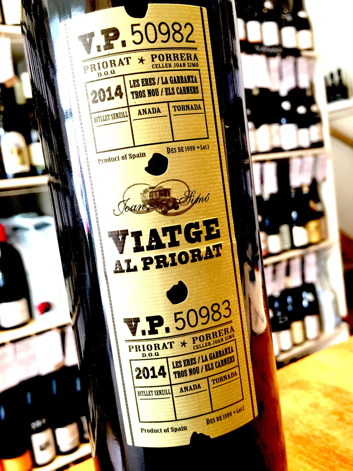 Joan Simo Viatge al Priorat 2014 75cl