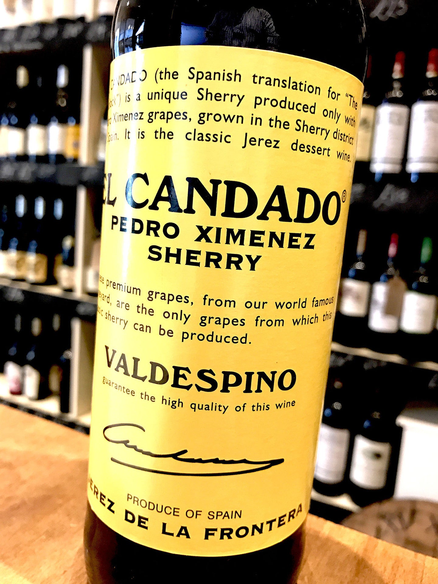 Valdespino Pedro Ximenez El Candado 75cl