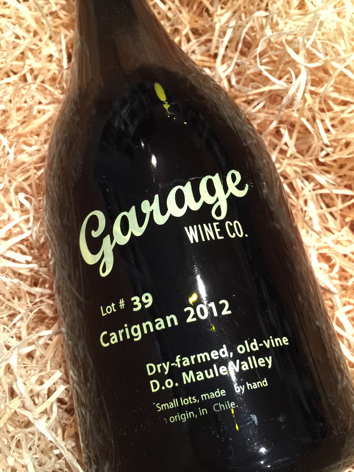 Garage Wine Co Lot #47 Old Vine Carignan 2012 75cl