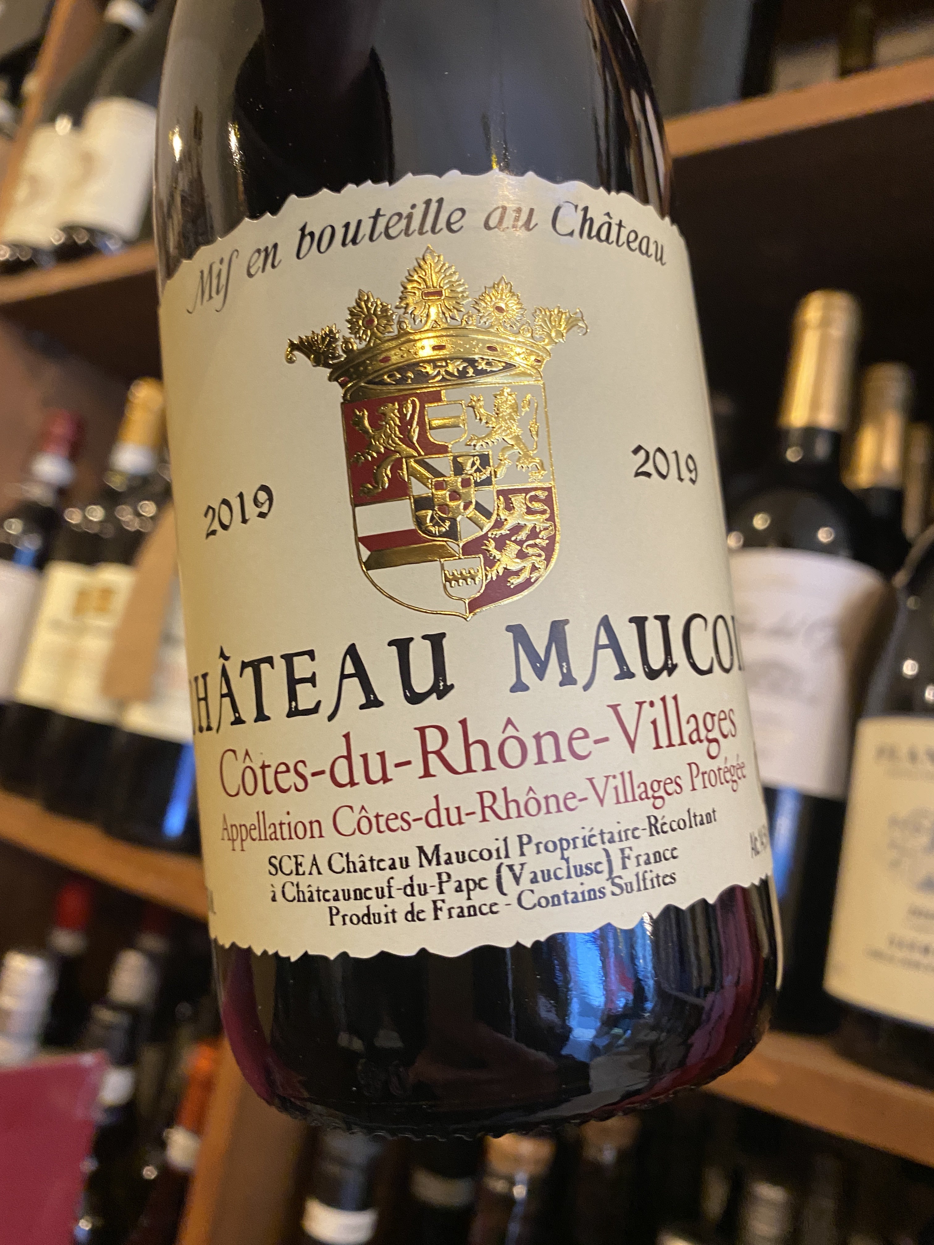 Chateau Maucoil Cotes du Rhone Villages 2017 75cl