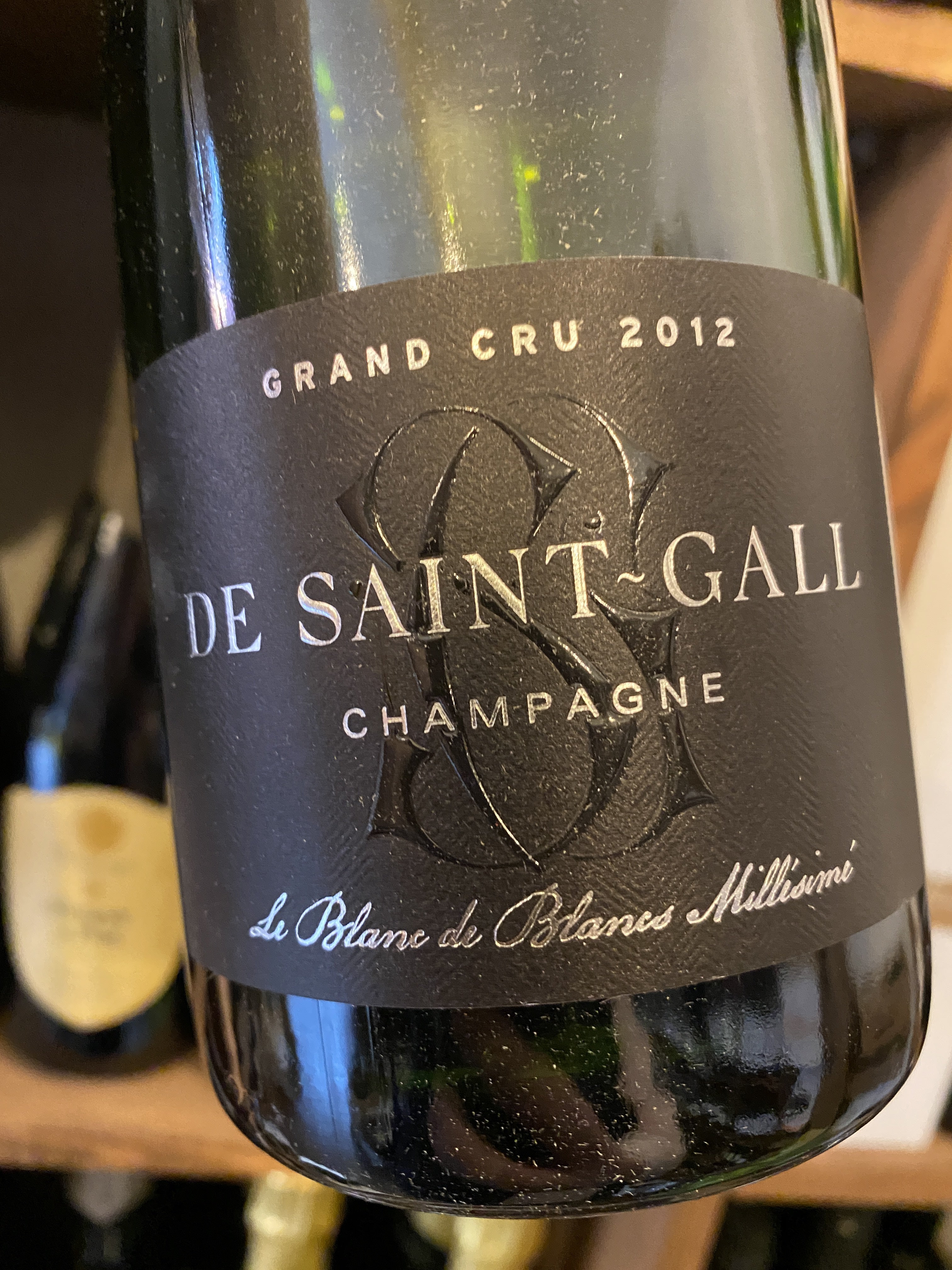 De Saint Gall Blanc de Blanc Vintage 2012 75cl