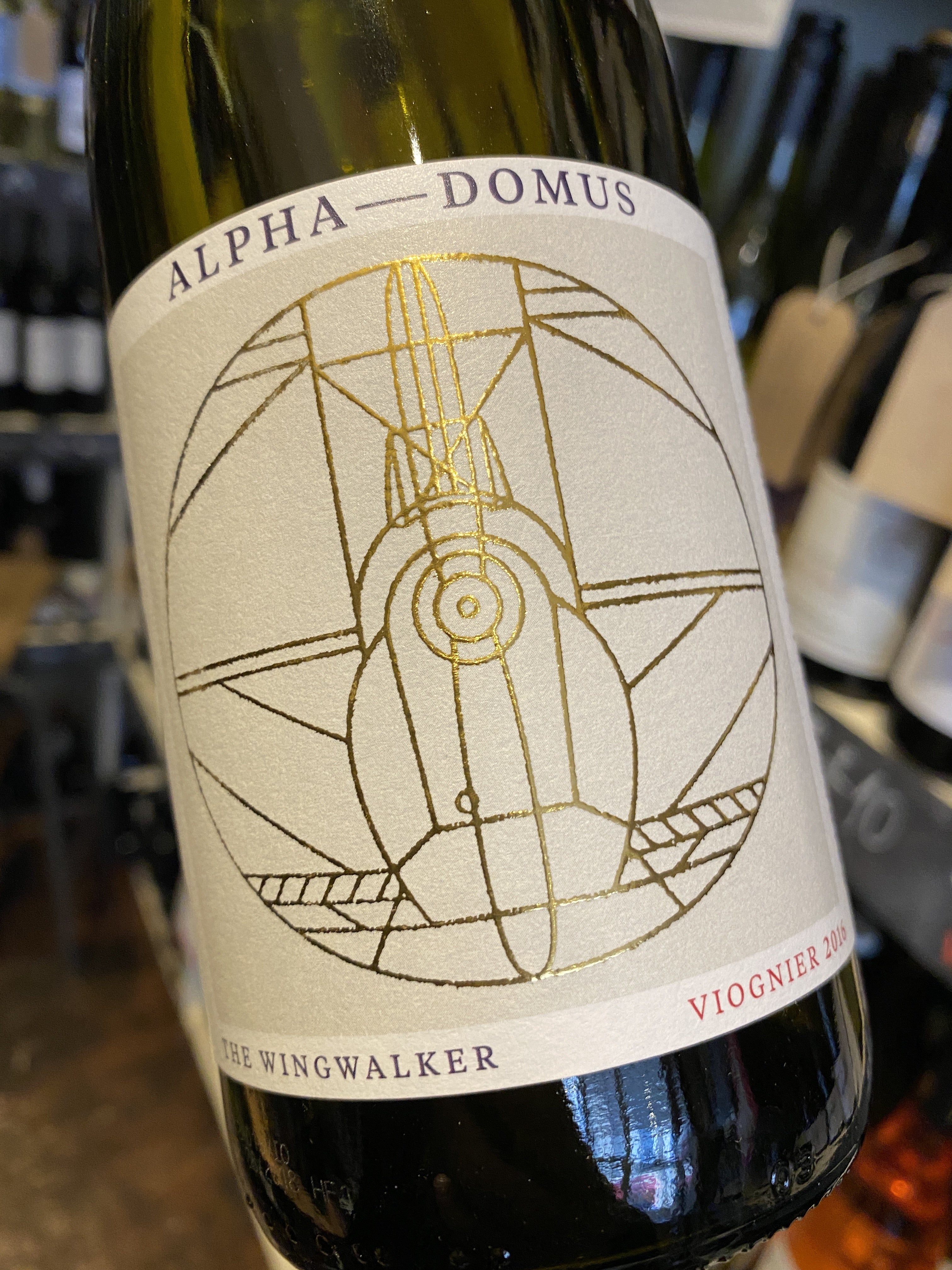 Alpha Domus Wingwalker Viognier 2016 75cl