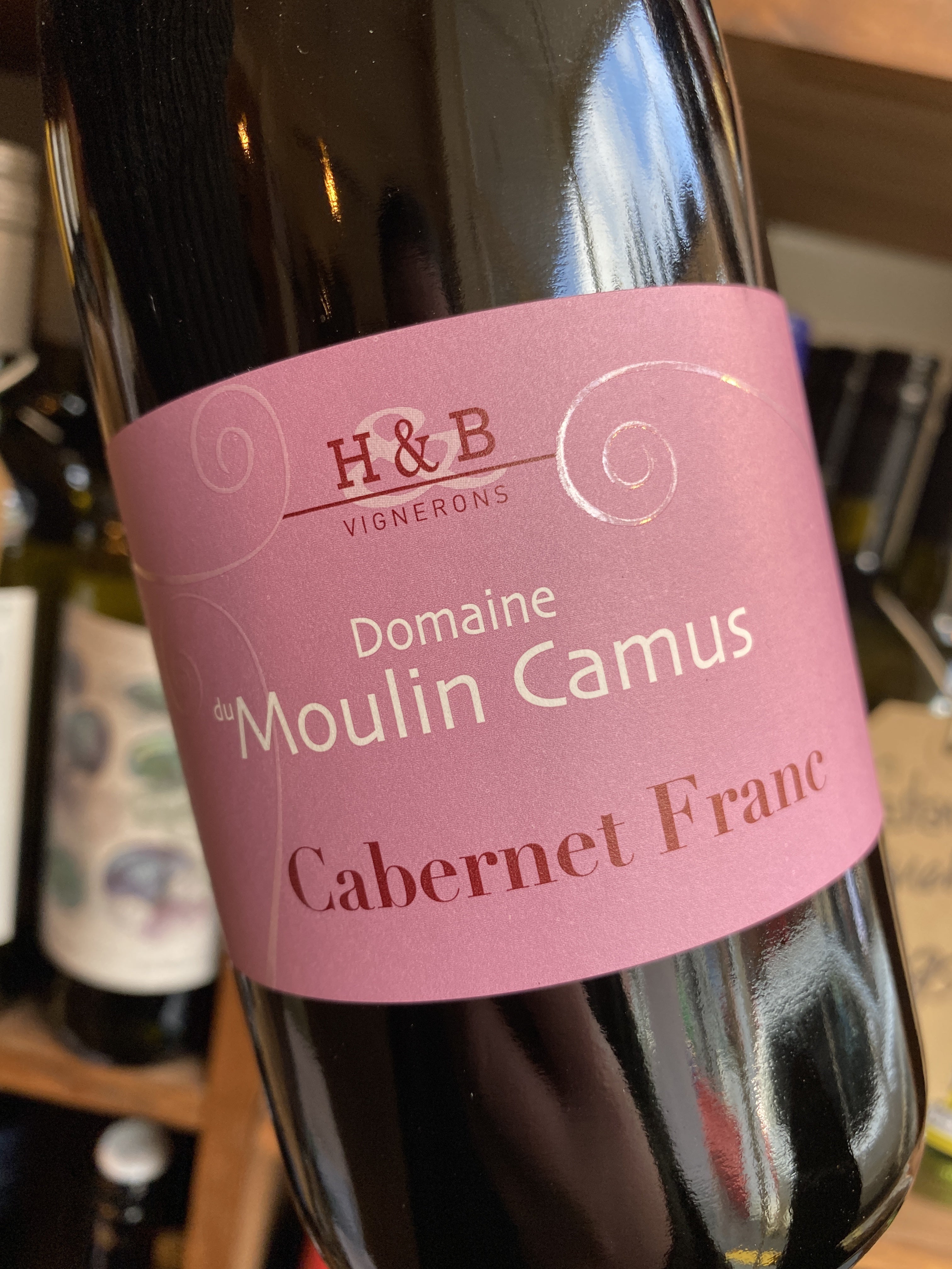 Moulin Camus Cabernet Franc IGP Loire 2019 75cl