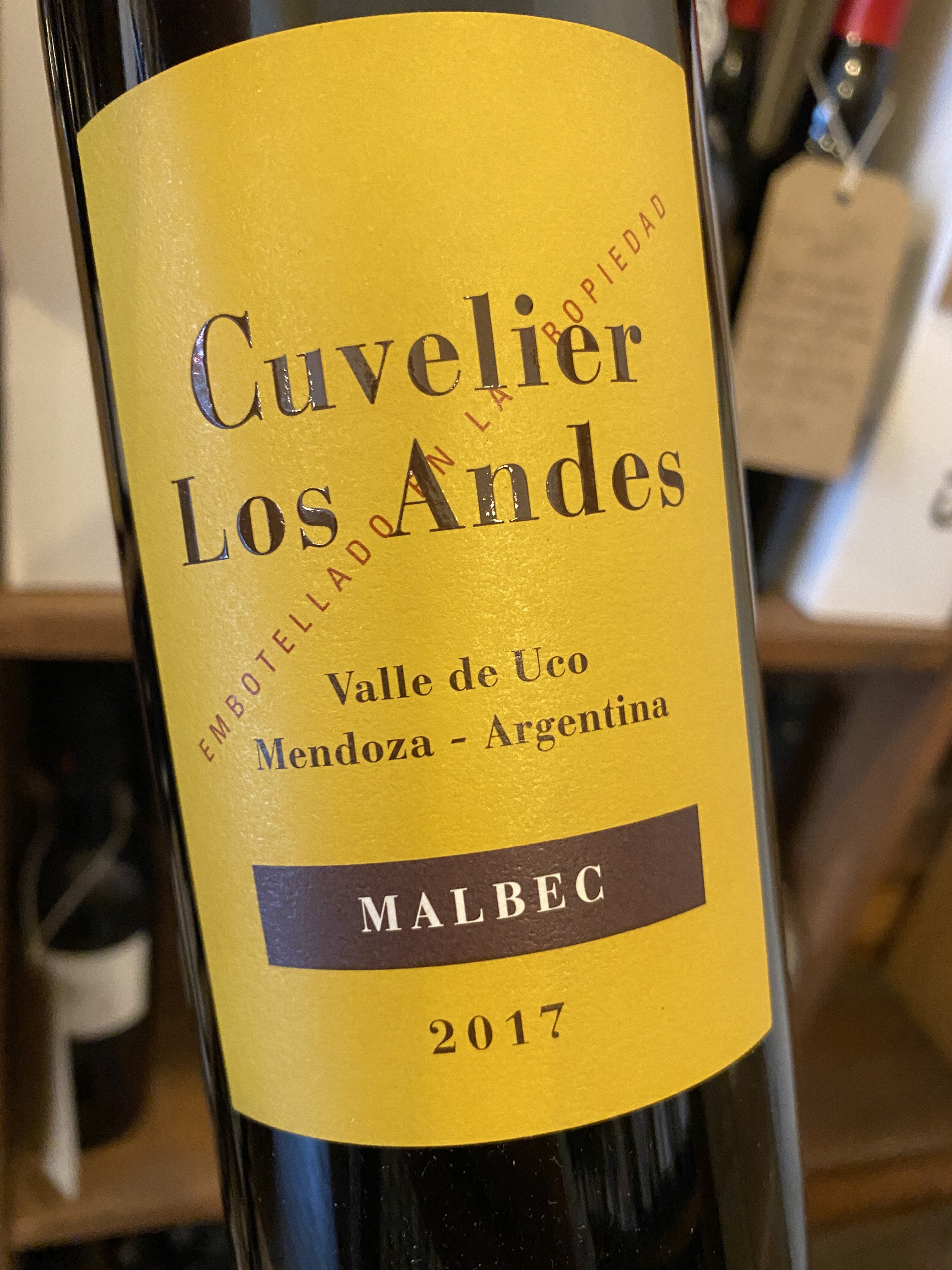 Cuvelier Los Andes Coleccion Malbec 2017 75cl