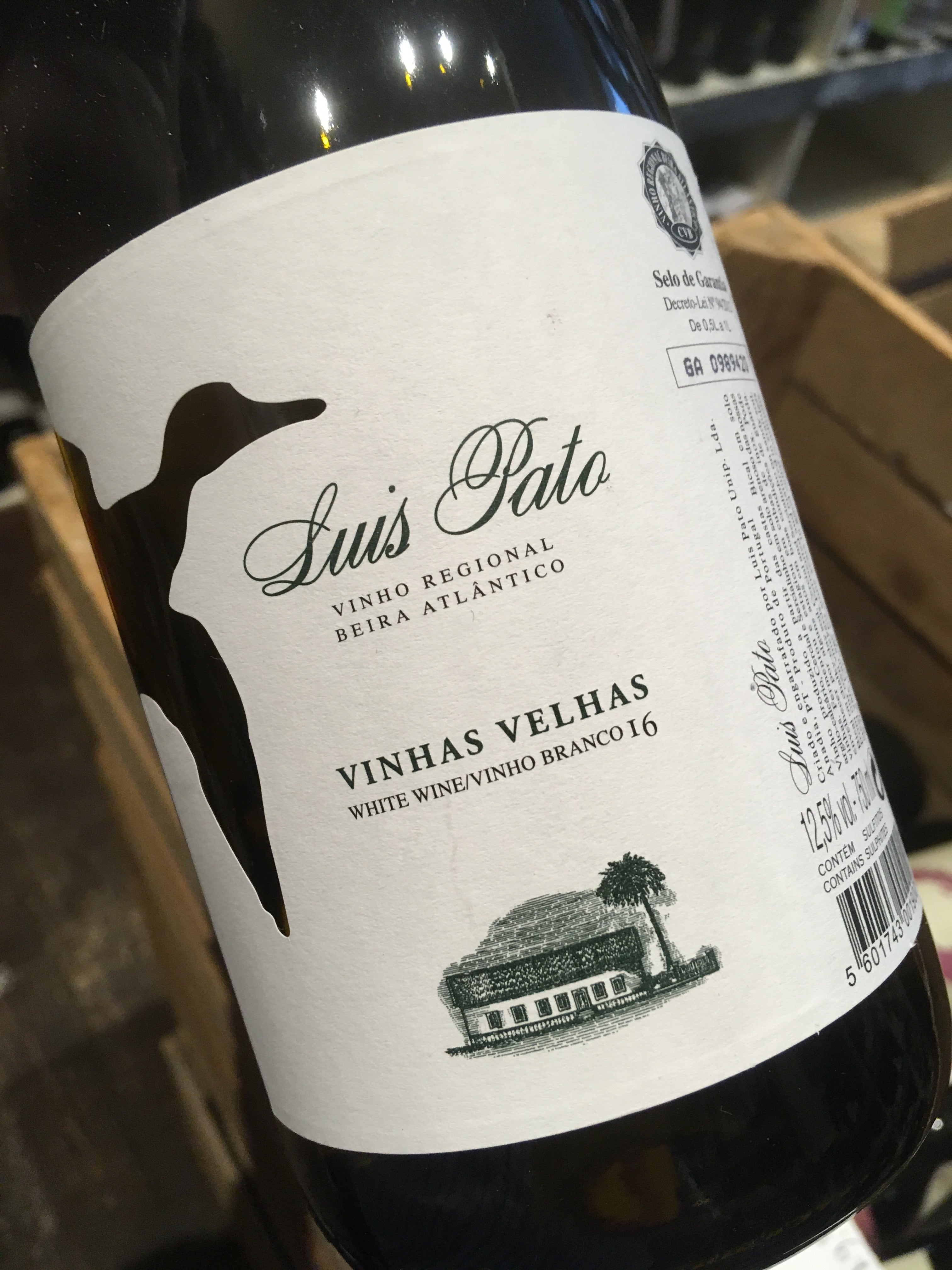 Luis Pato Vinhas Velhas Branco 2016 75cl
