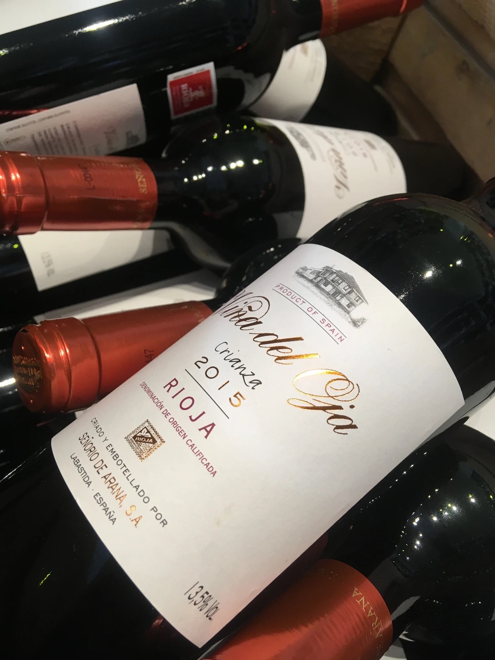 Bodegas Senorio de Arana Vina del Oja Rioja Crianza 2019 6 pack
