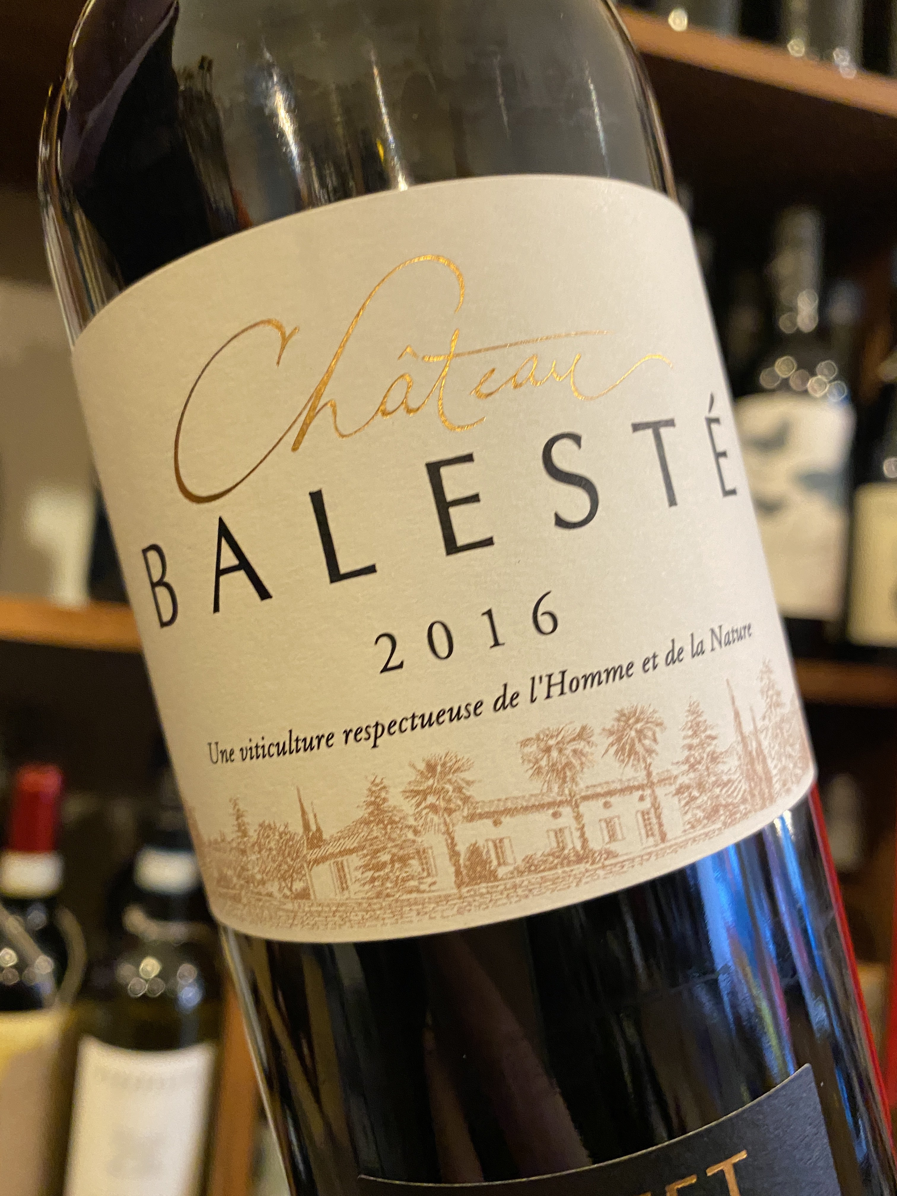 Chateau Baleste 2016 75cl