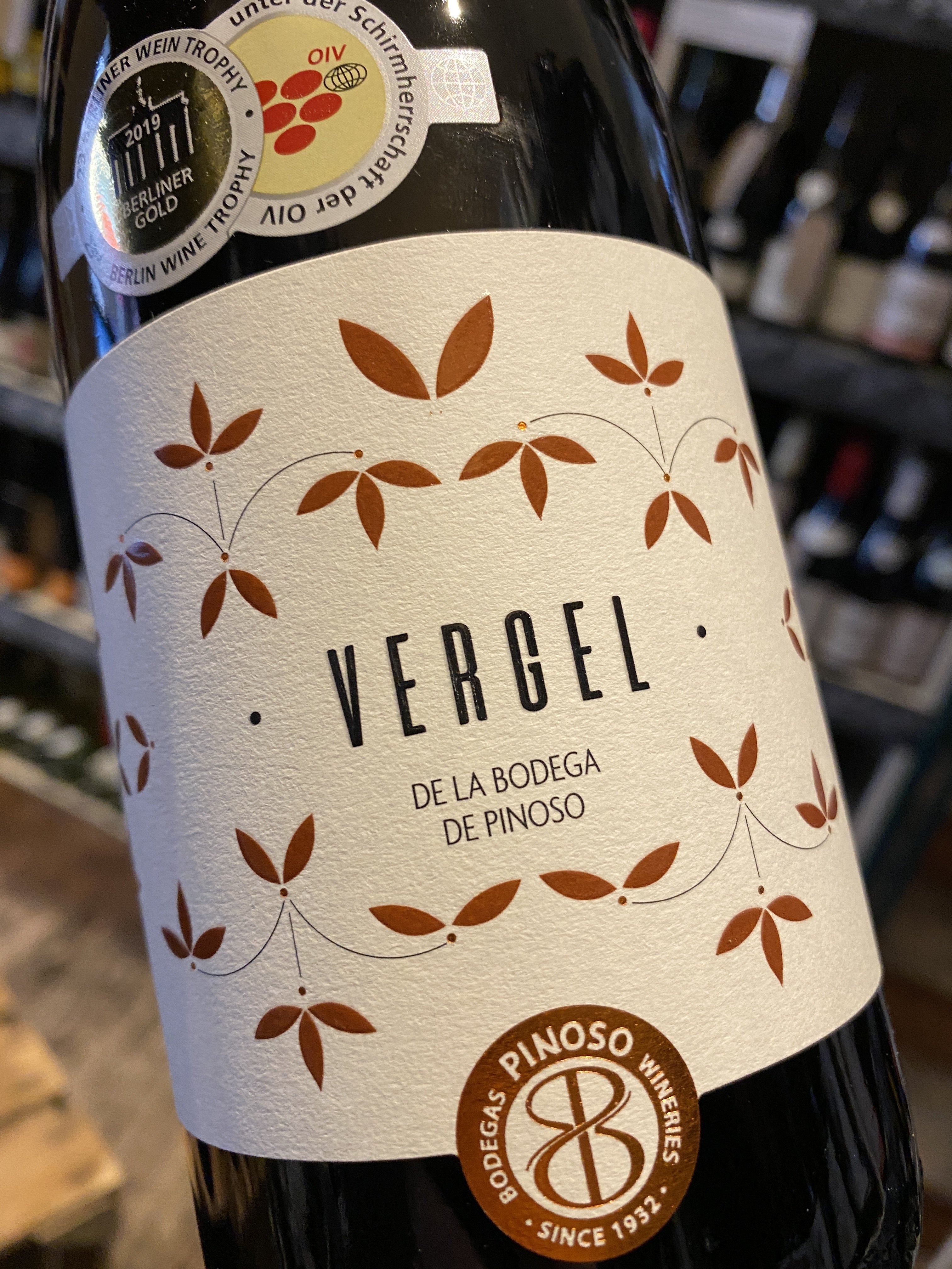 Vergel Tinto 2017 75cl
