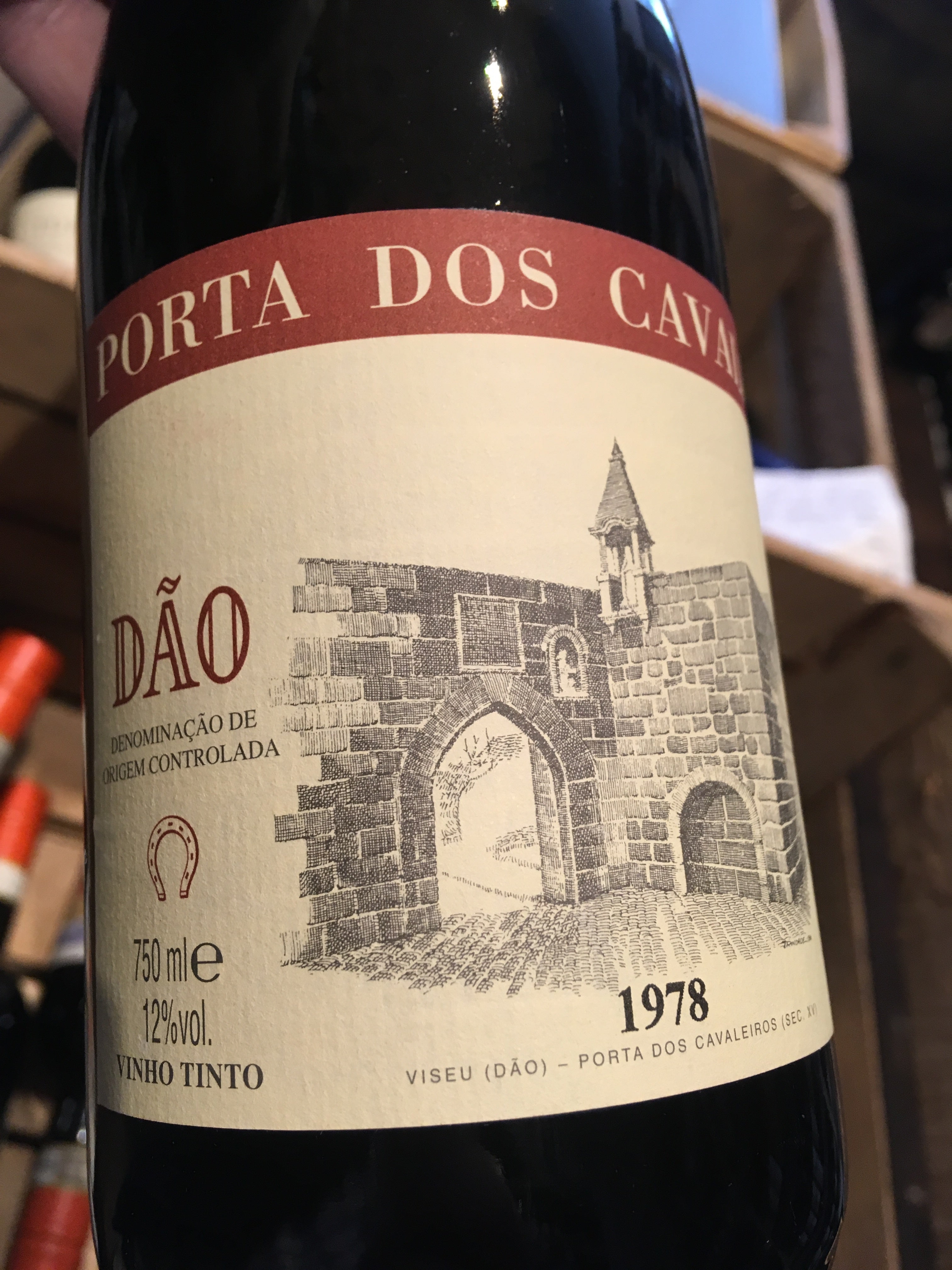 Caves de Sao Joao Porta dos Cavaleiros 1978 75cl