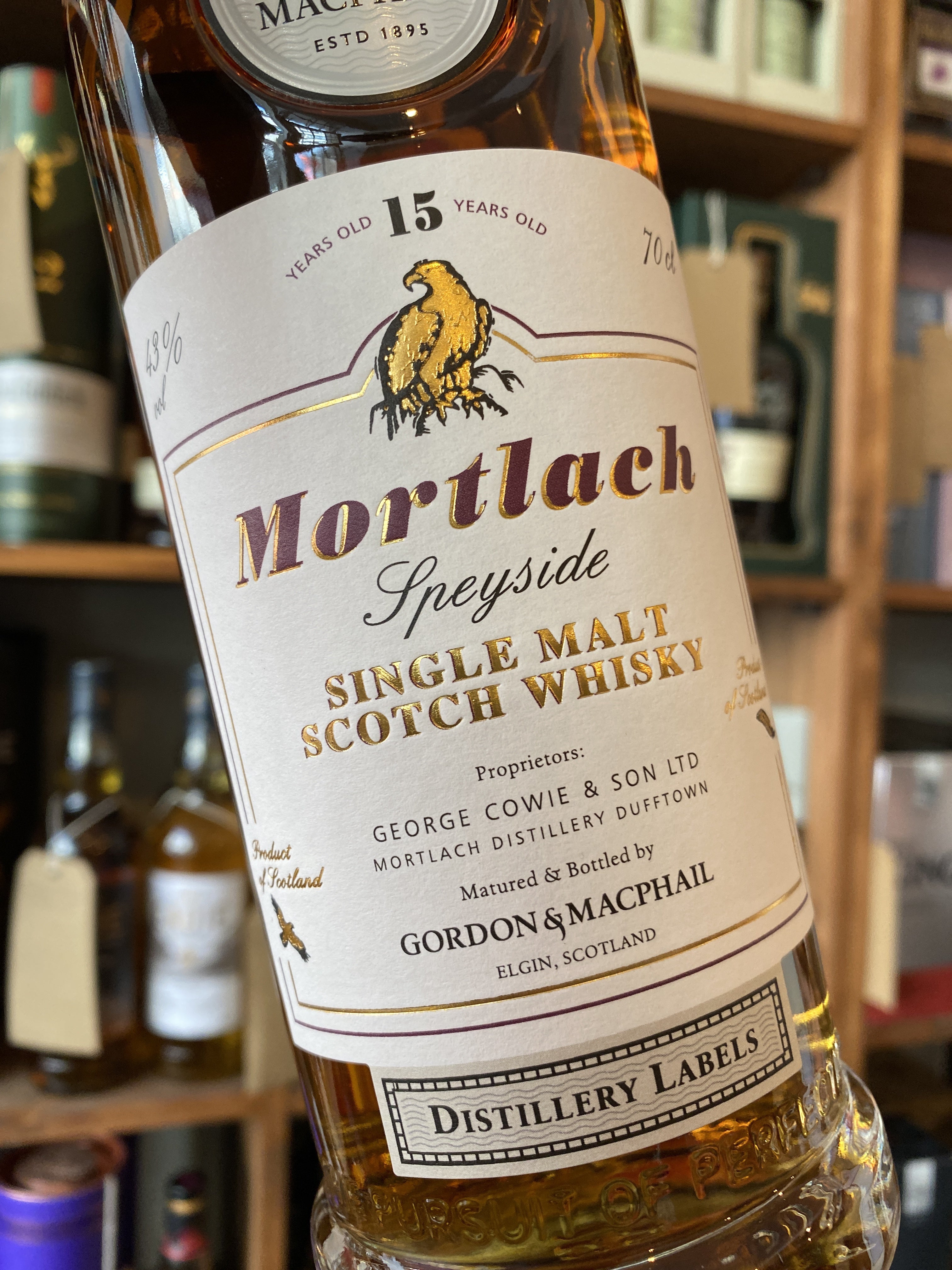 Mortlach 15 Year Old Gordon & Macphail 70cl