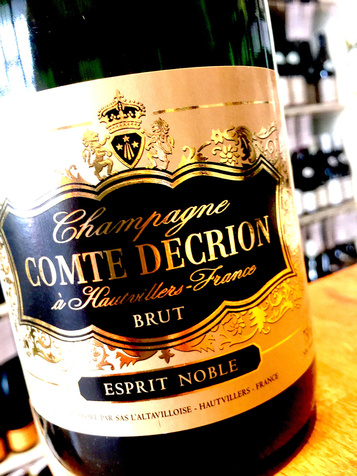 Champagne Comte Decrion Brut NV 75cl