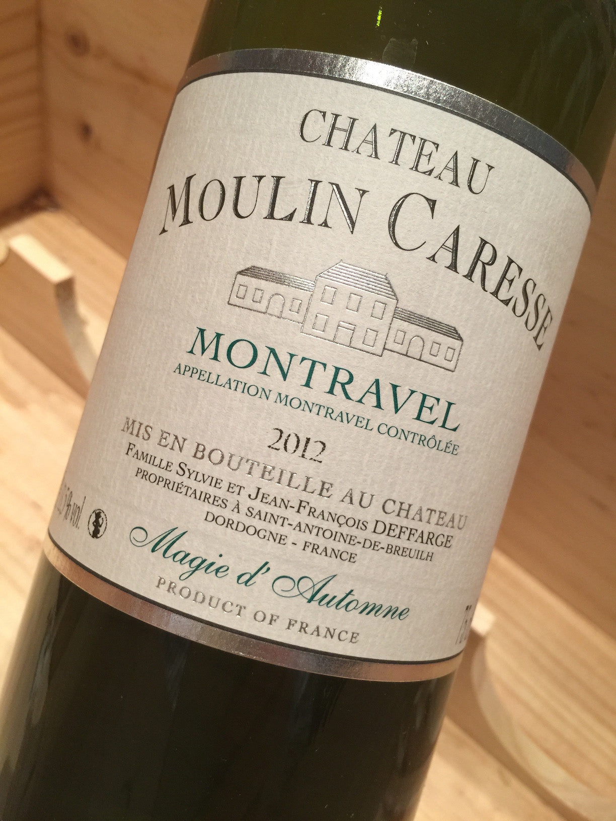 Chateau Moulin Caresse Magie d'Automne Blanc 2012 75cl