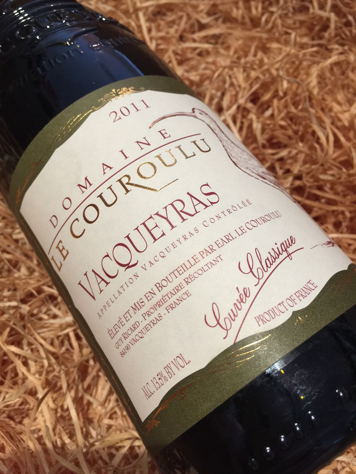 Domaine le Couroulu Vacqueyras Cuvee Classique 2011 75cl