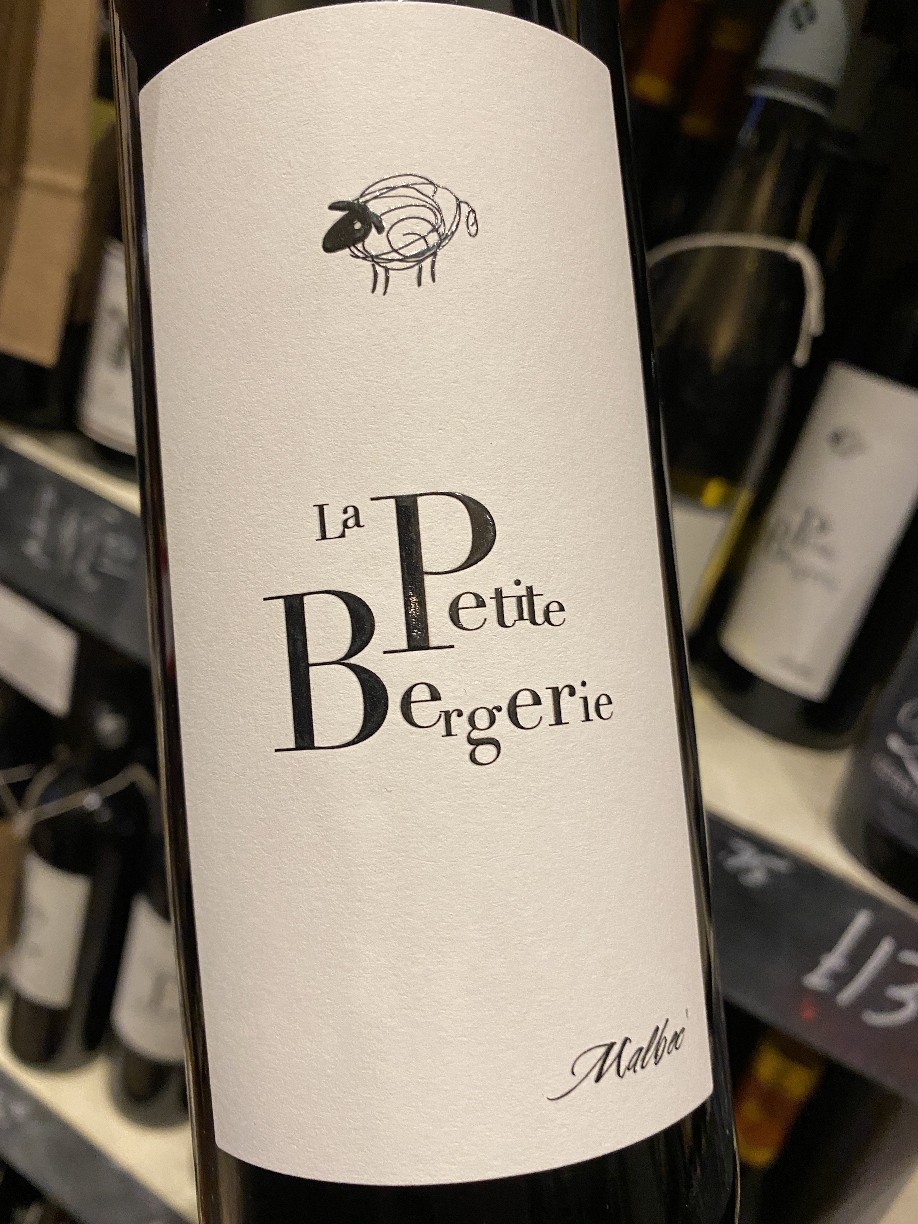 La Petite Bergerie Cahors Malbec 2016 75cl