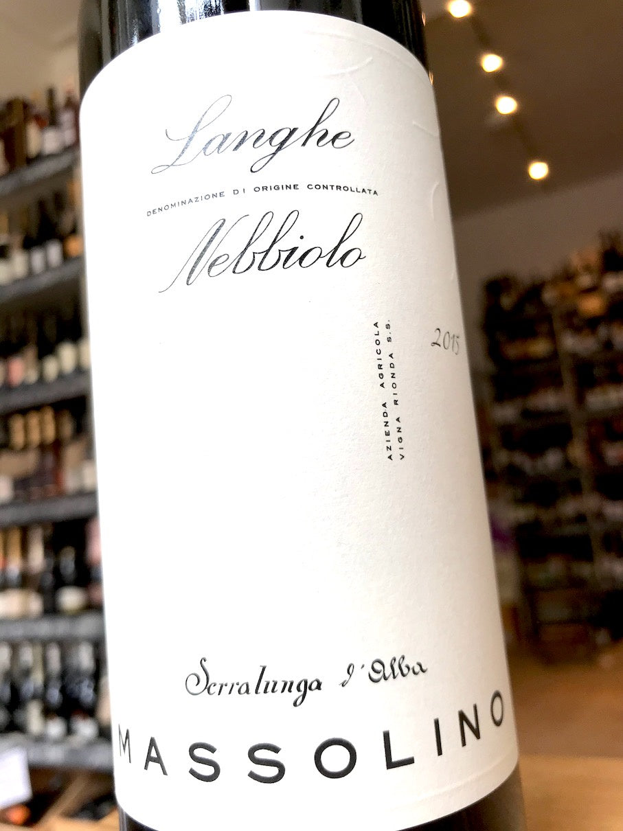 Massolino Langhe Nebbiolo 2015 75cl