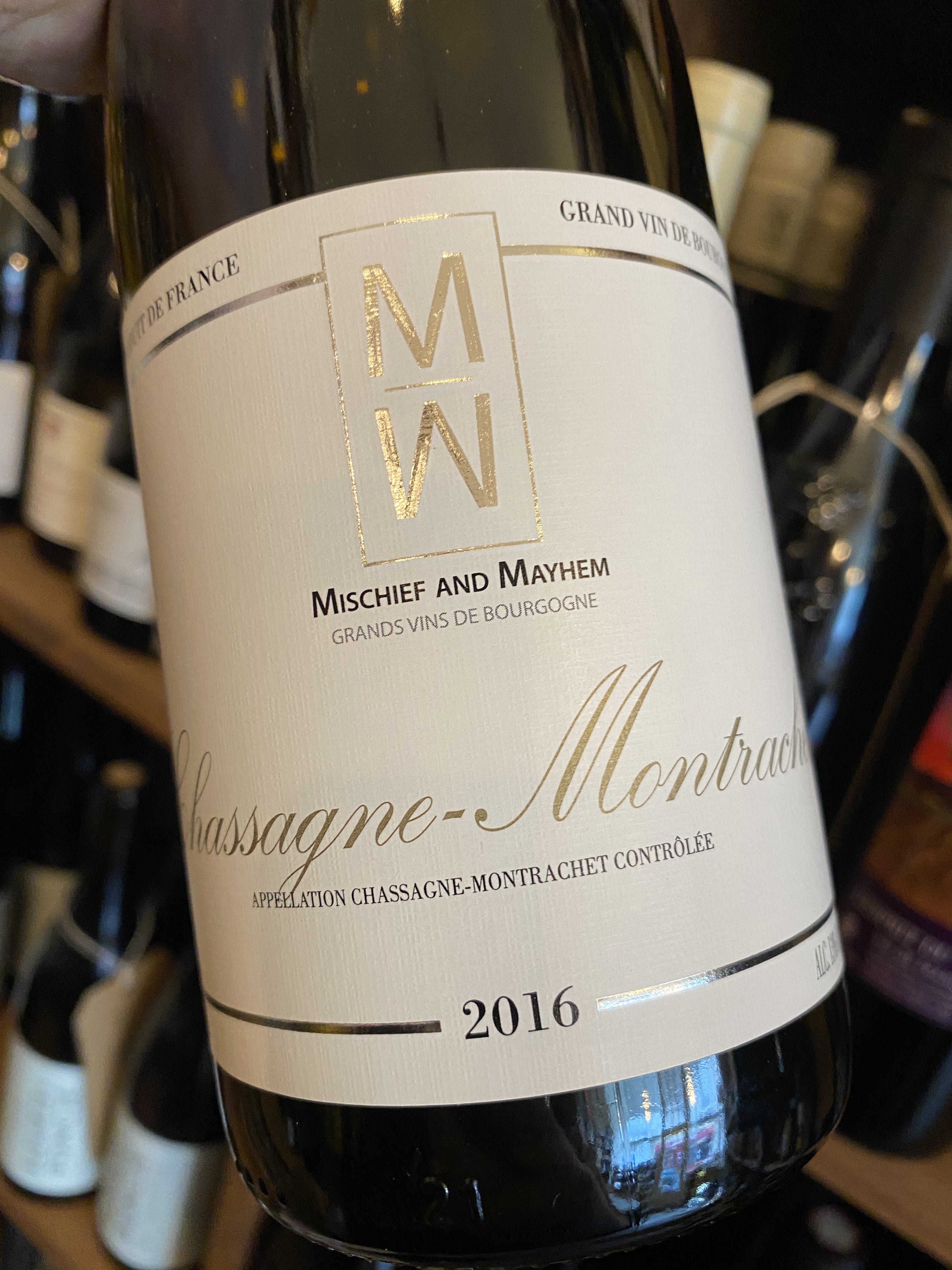 Mischief & Mayhem Chassagne Montrachet 2016 75cl