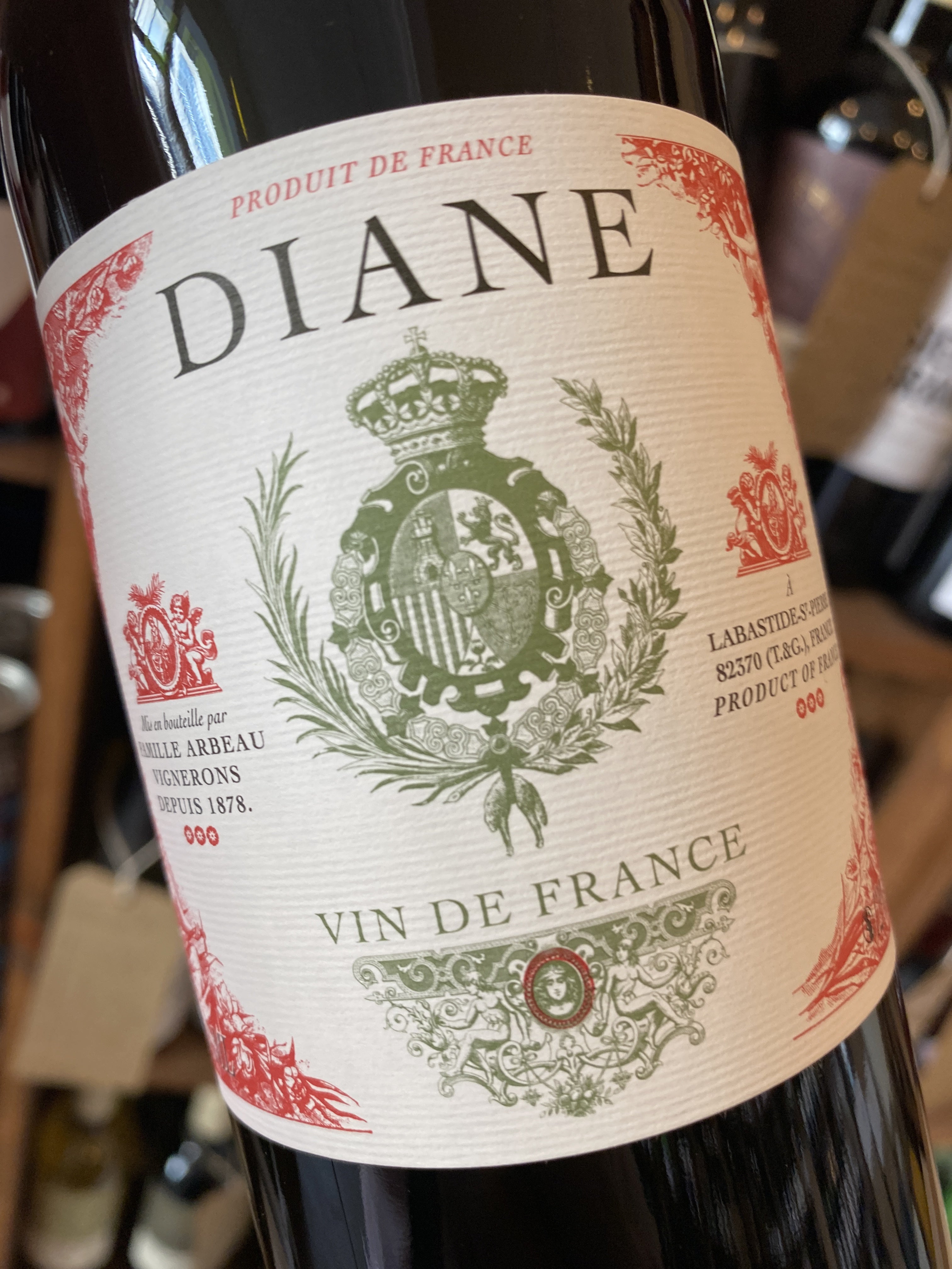 Famille Arbeau Diane Red 2020 75cl