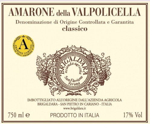 Brigaldara Amarone della Valpolicella 300cl