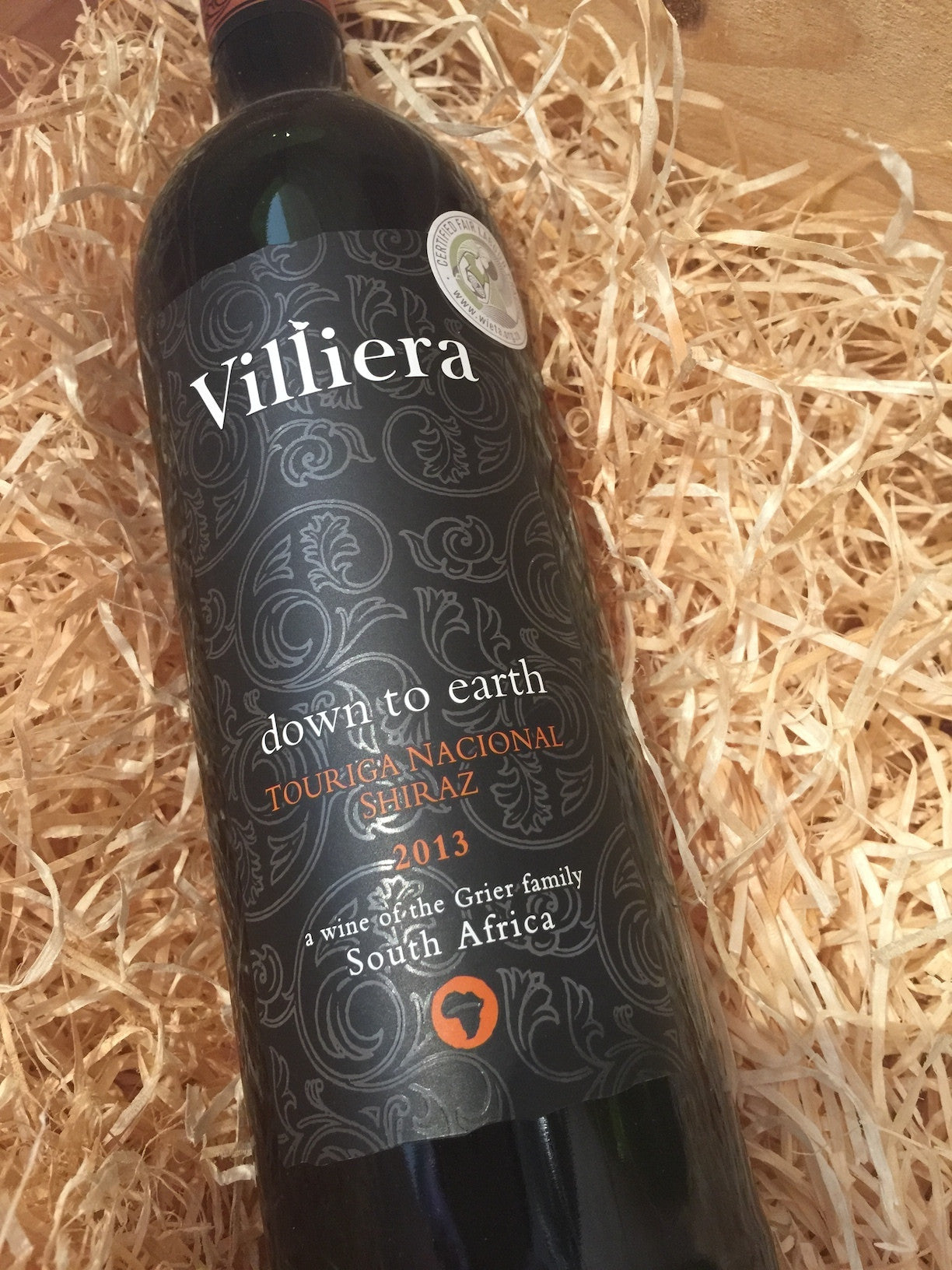 Villiera Down to Earth Red 2013 75cl